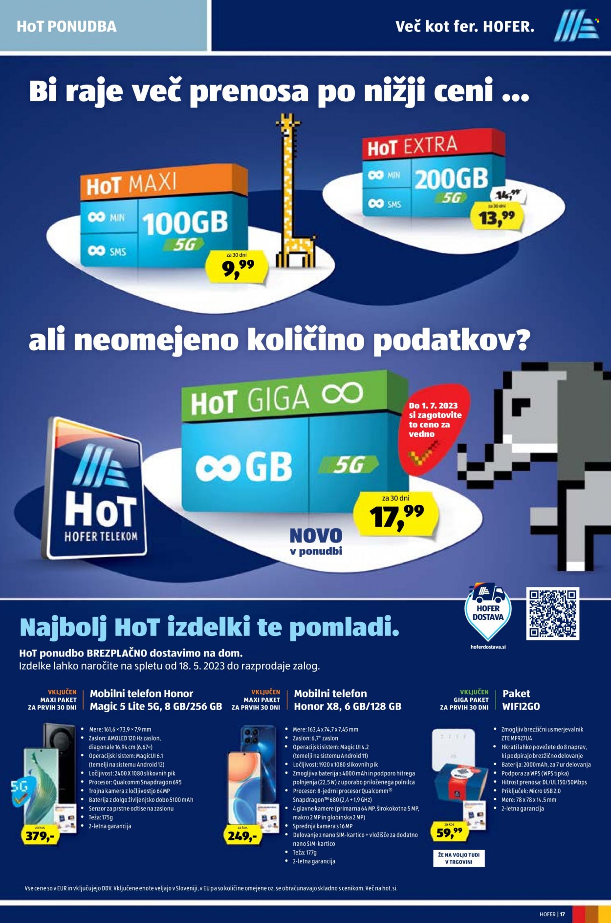 Hofer katalog - 11.5.2023 - 20.5.2023. Stran 17