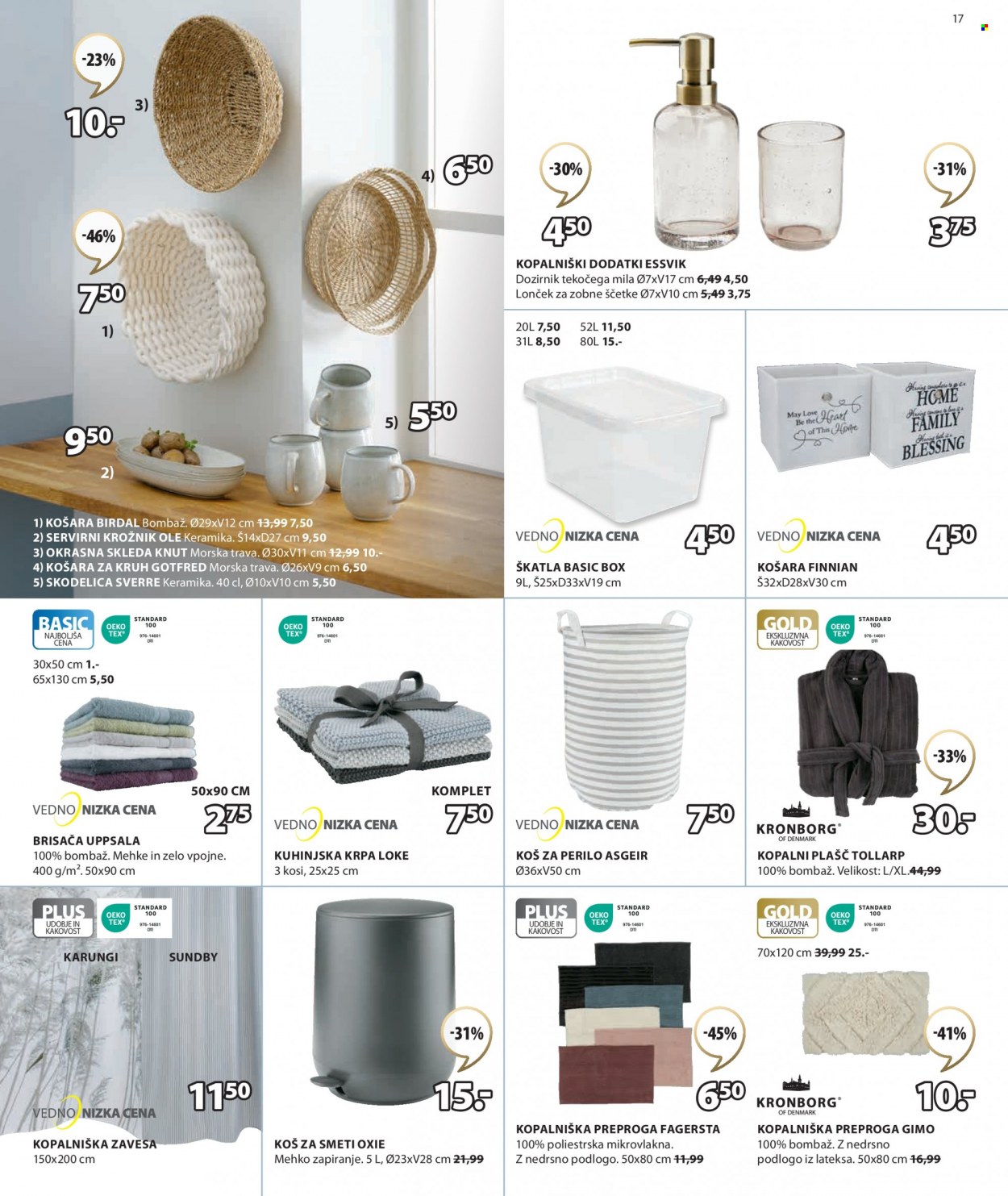 JYSK katalog - 11.5.2023 - 18.6.2023. Stran 17