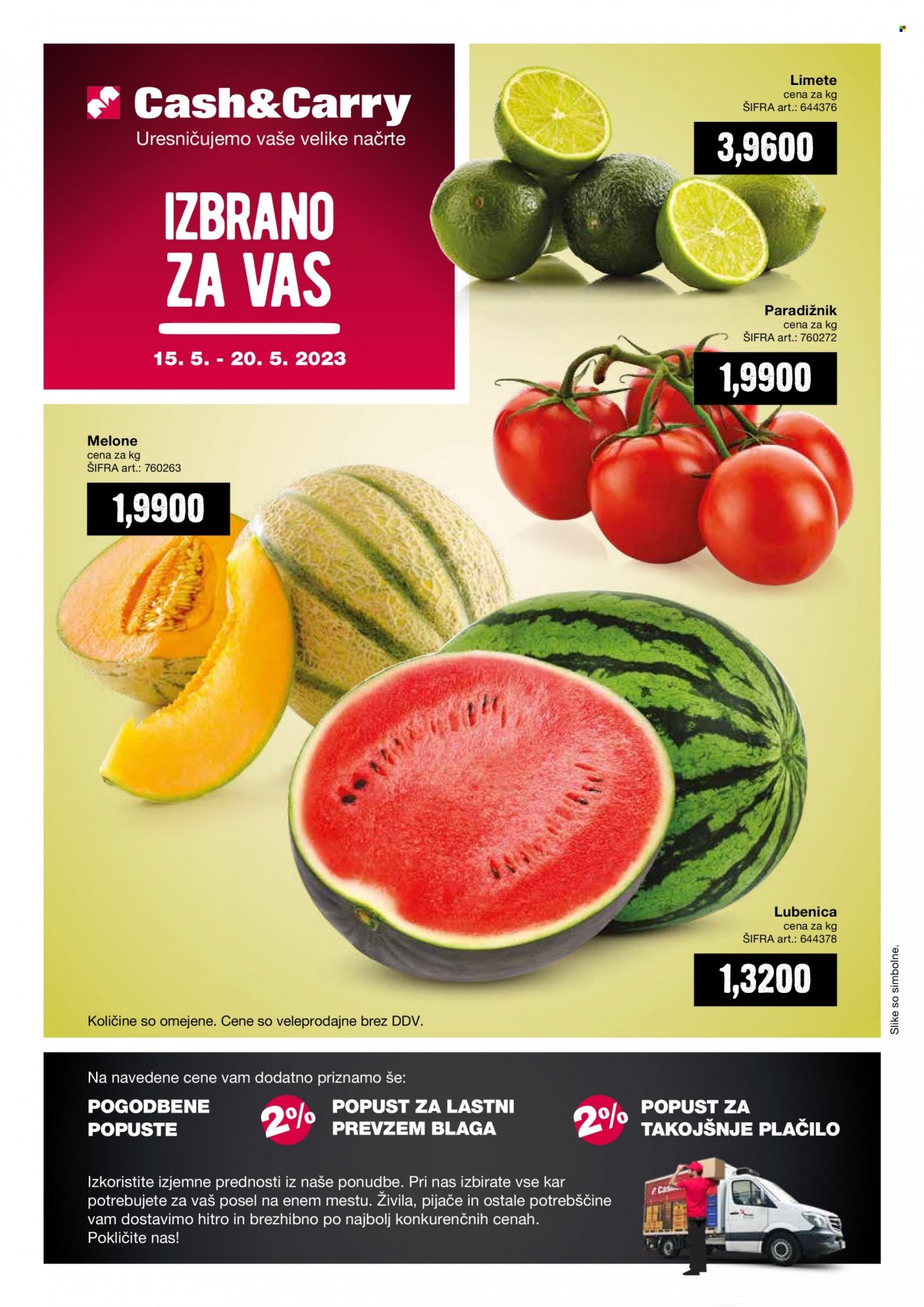 Mercator Cash & Carry katalog - 15.5.2023 - 20.5.2023. Stran 1