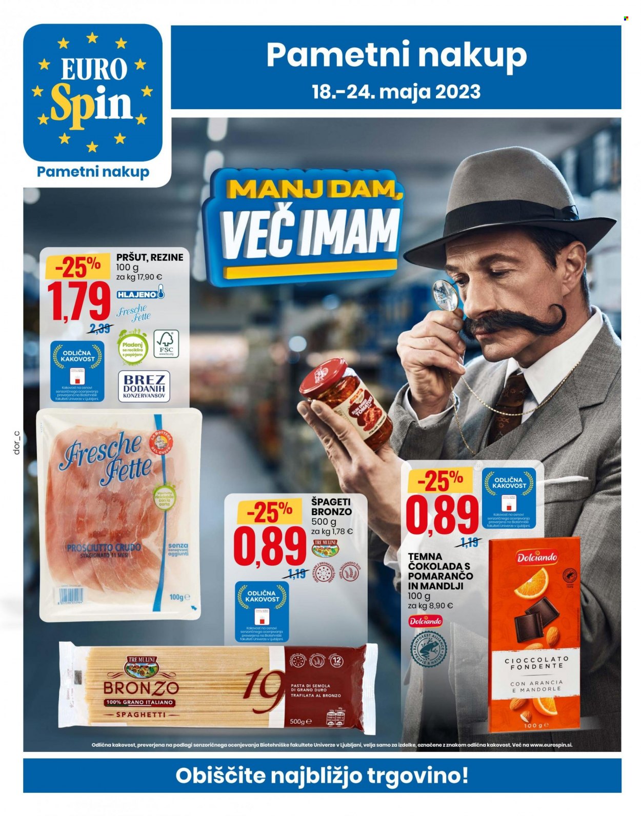 EuroSpin katalog - 18.5.2023 - 24.5.2023. Stran 1