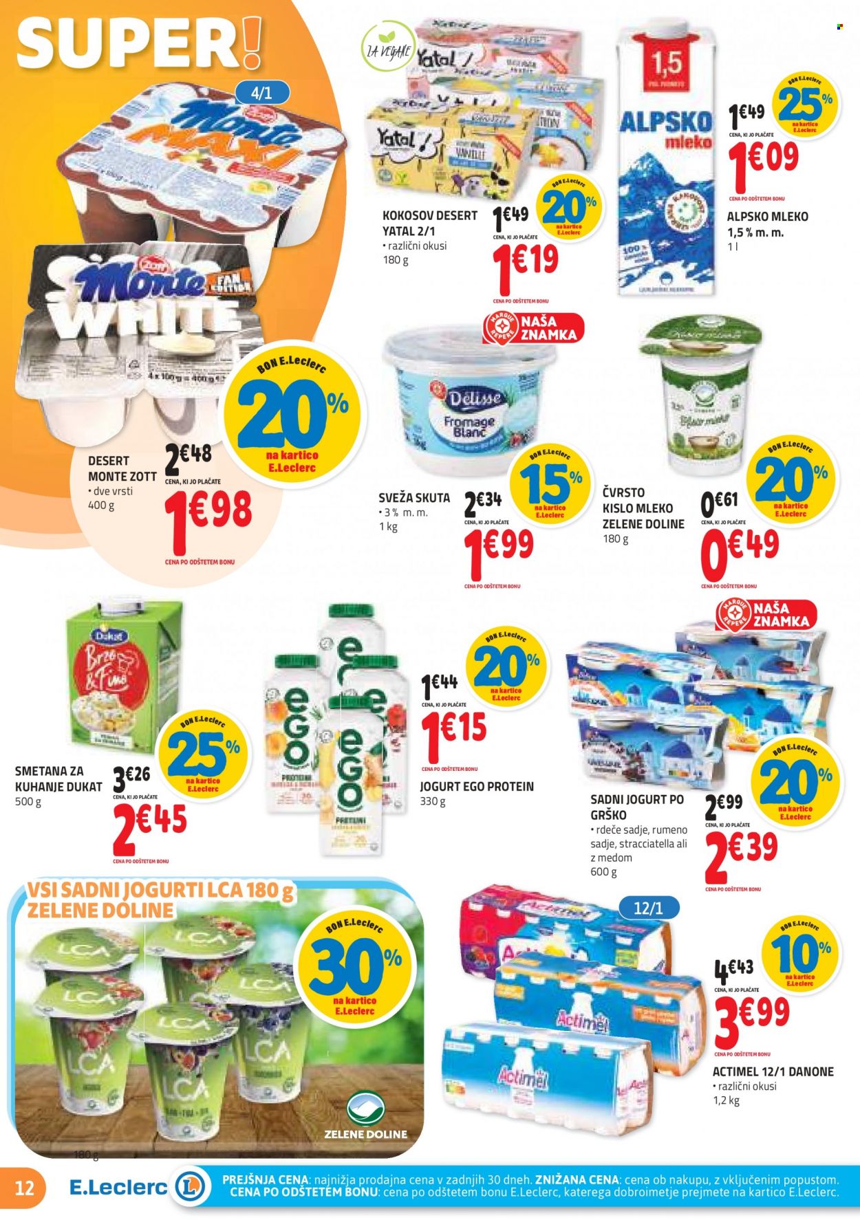 E.Leclerc katalog - 17.5.2023 - 27.5.2023. Stran 12