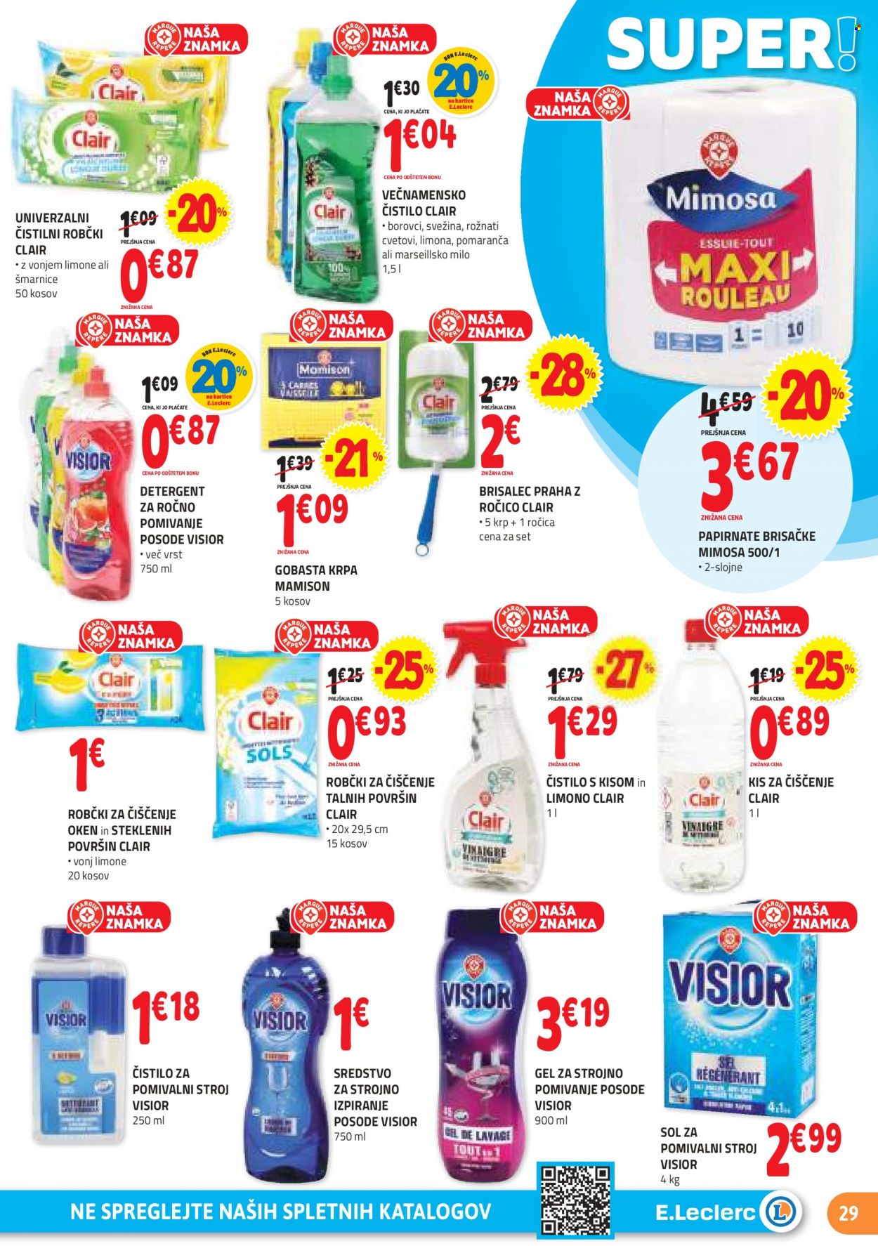 E.Leclerc katalog - 17.5.2023 - 27.5.2023. Stran 29