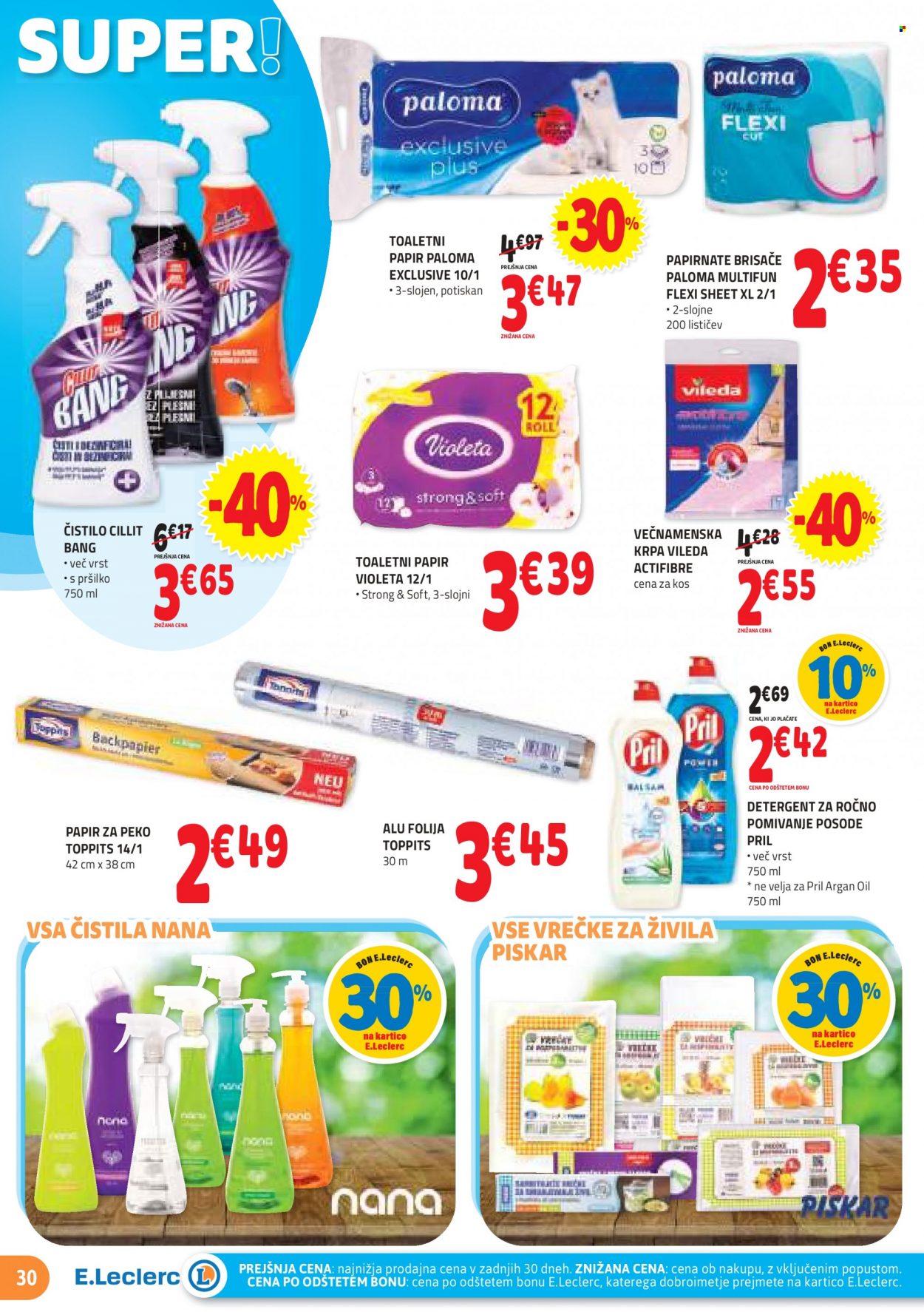 E.Leclerc katalog - 17.5.2023 - 27.5.2023. Stran 30