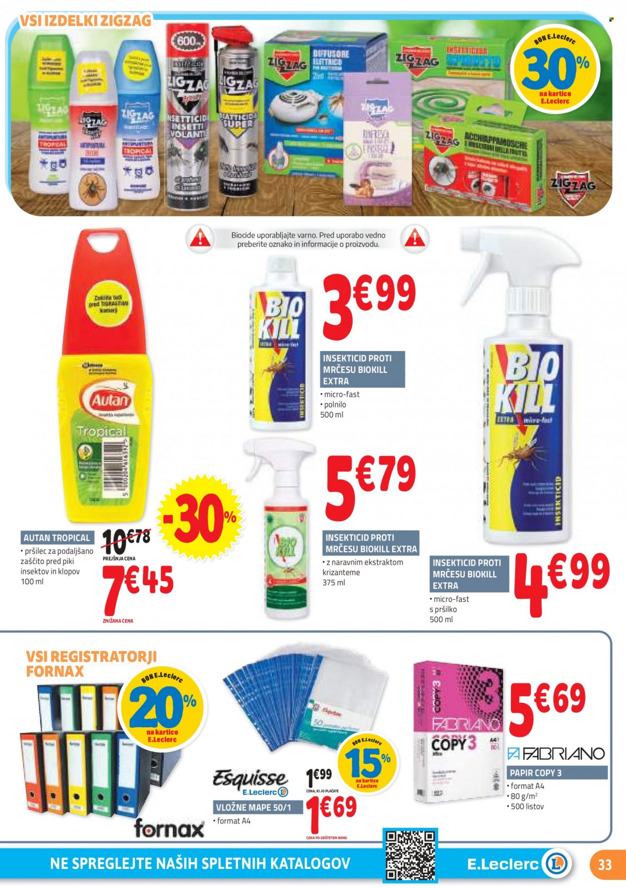 E.Leclerc katalog - 17.5.2023 - 27.5.2023. Stran 33