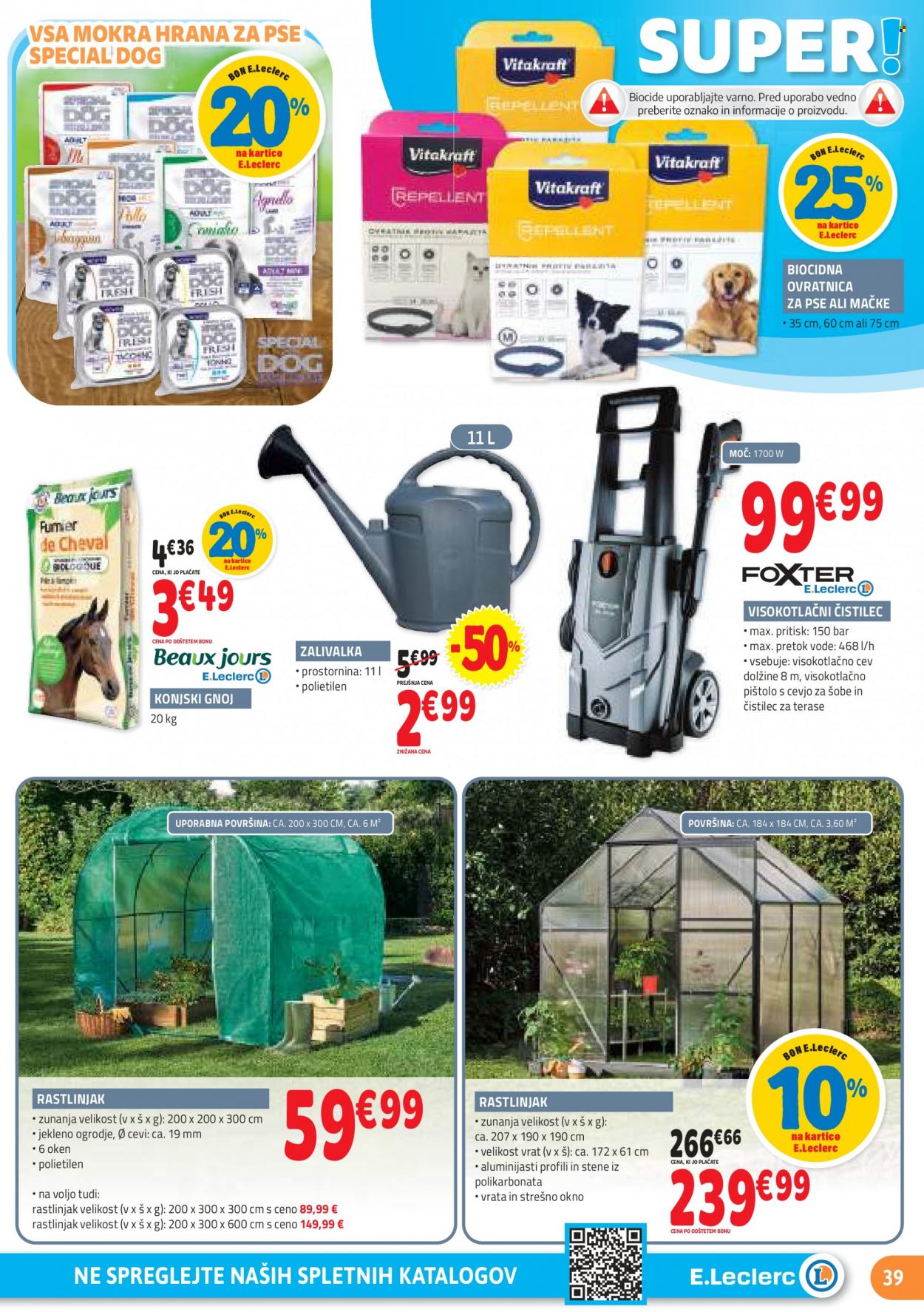 E.Leclerc katalog - 17.5.2023 - 27.5.2023. Stran 39