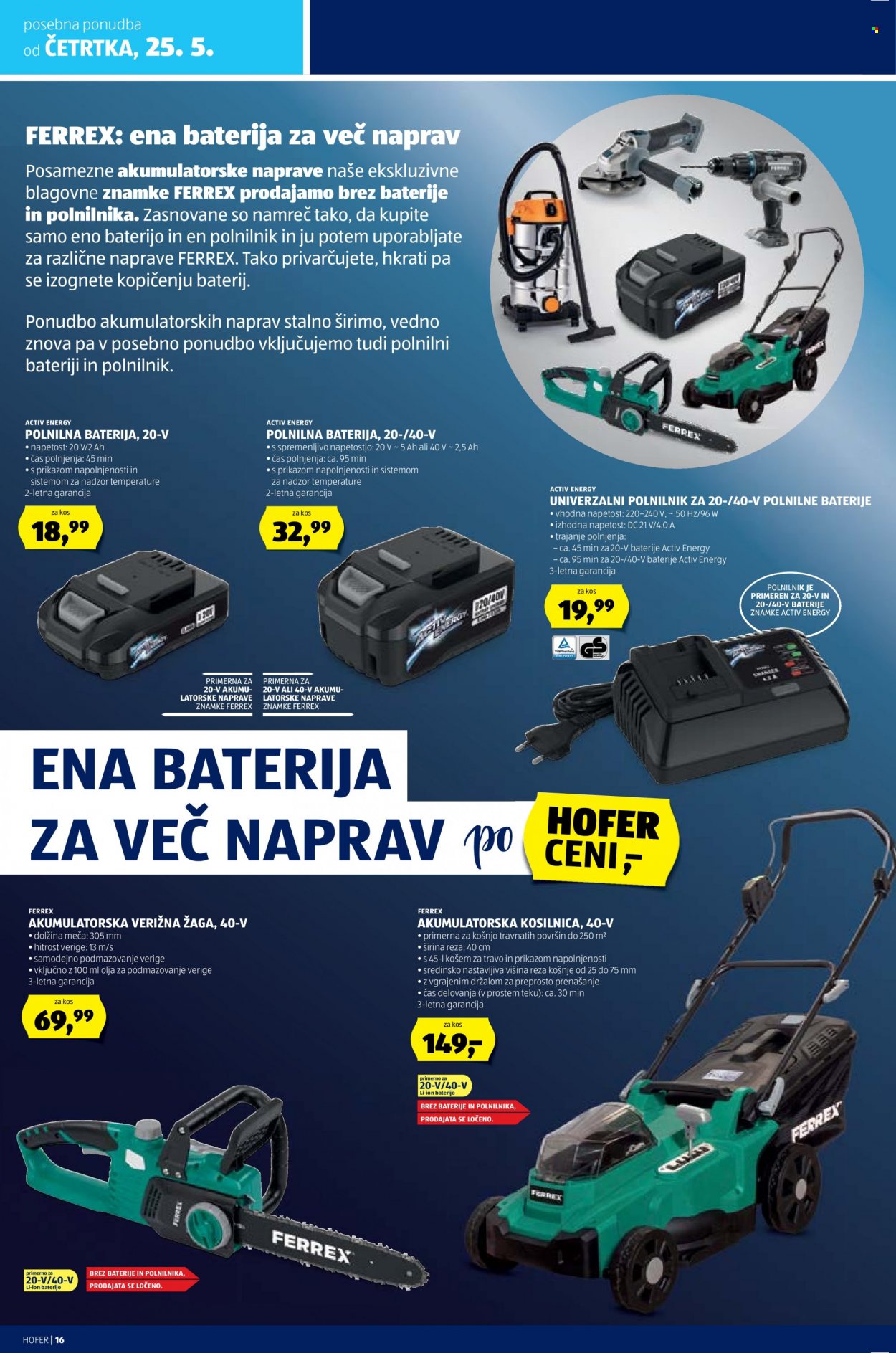 Hofer katalog - 18.5.2023 - 27.5.2023. Stran 16
