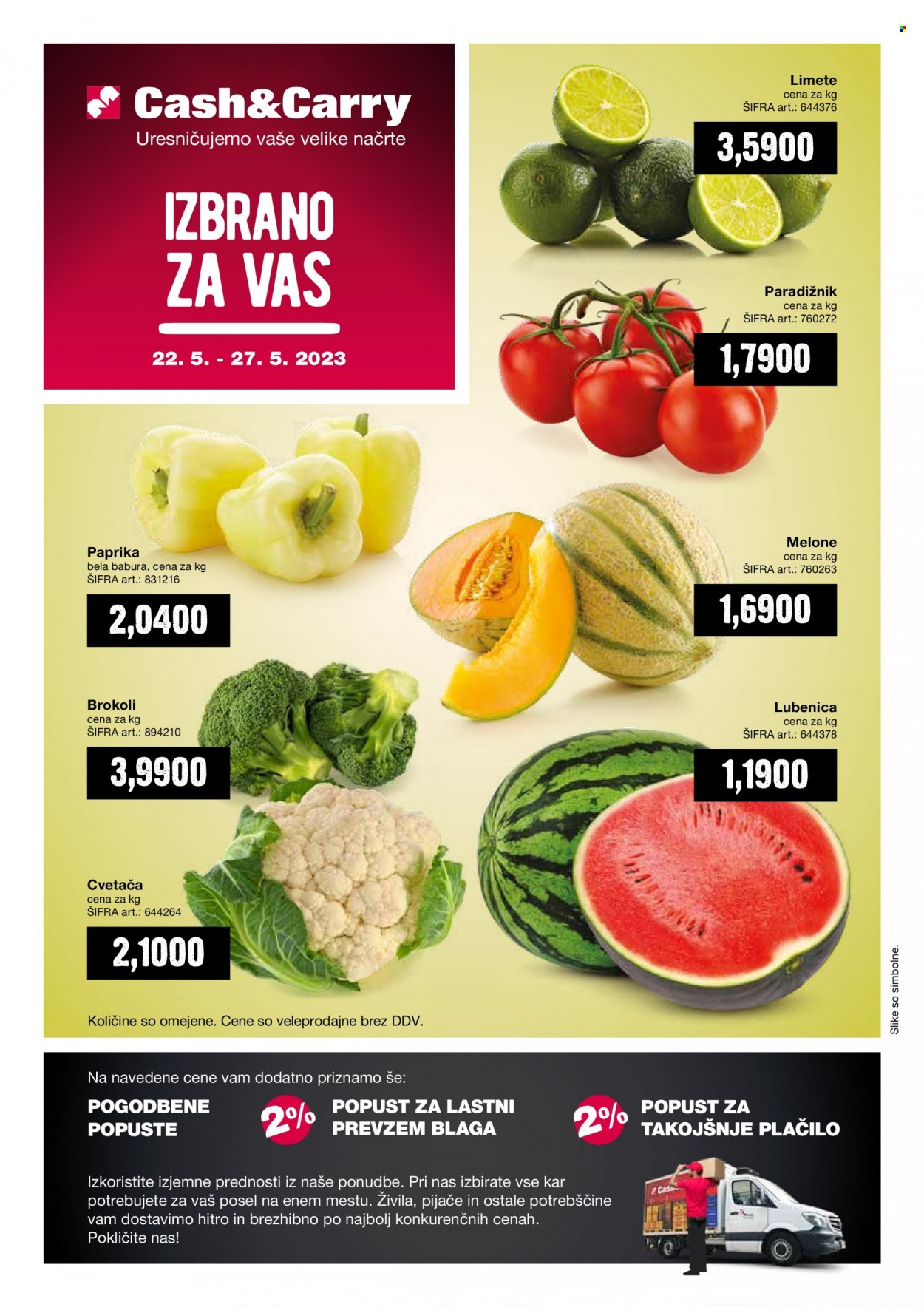 Mercator Cash & Carry katalog - 22.5.2023 - 27.5.2023. Stran 1