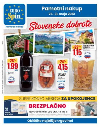 EuroSpin katalog - 25.5.2023 - 31.5.2023.