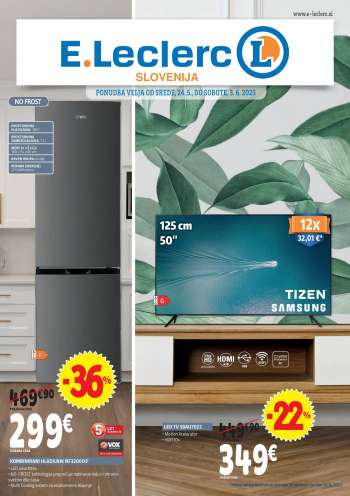 E.Leclerc katalog - 24.5.2023 - 3.6.2023.