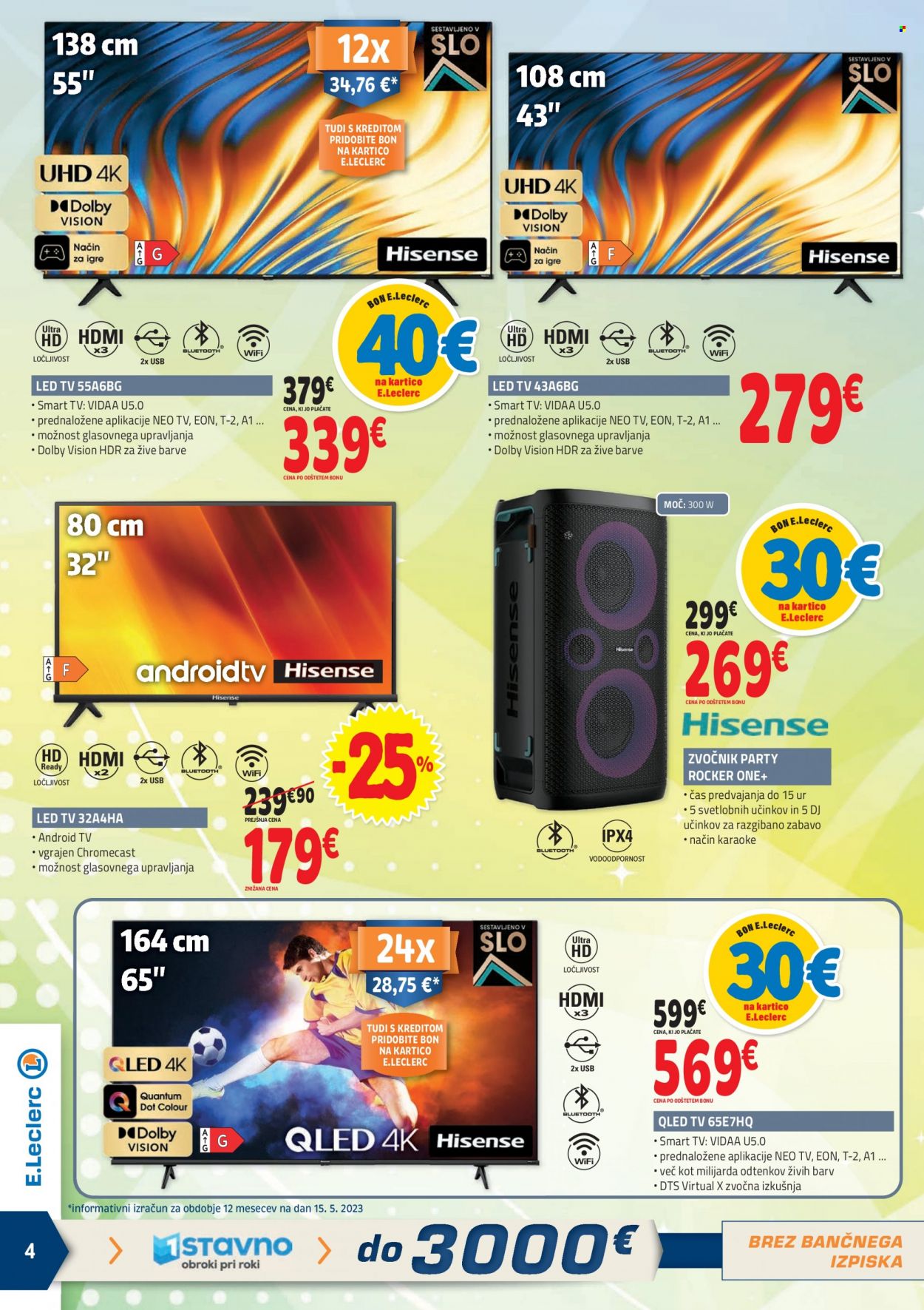 E.Leclerc katalog - 24.5.2023 - 3.6.2023. Stran 4