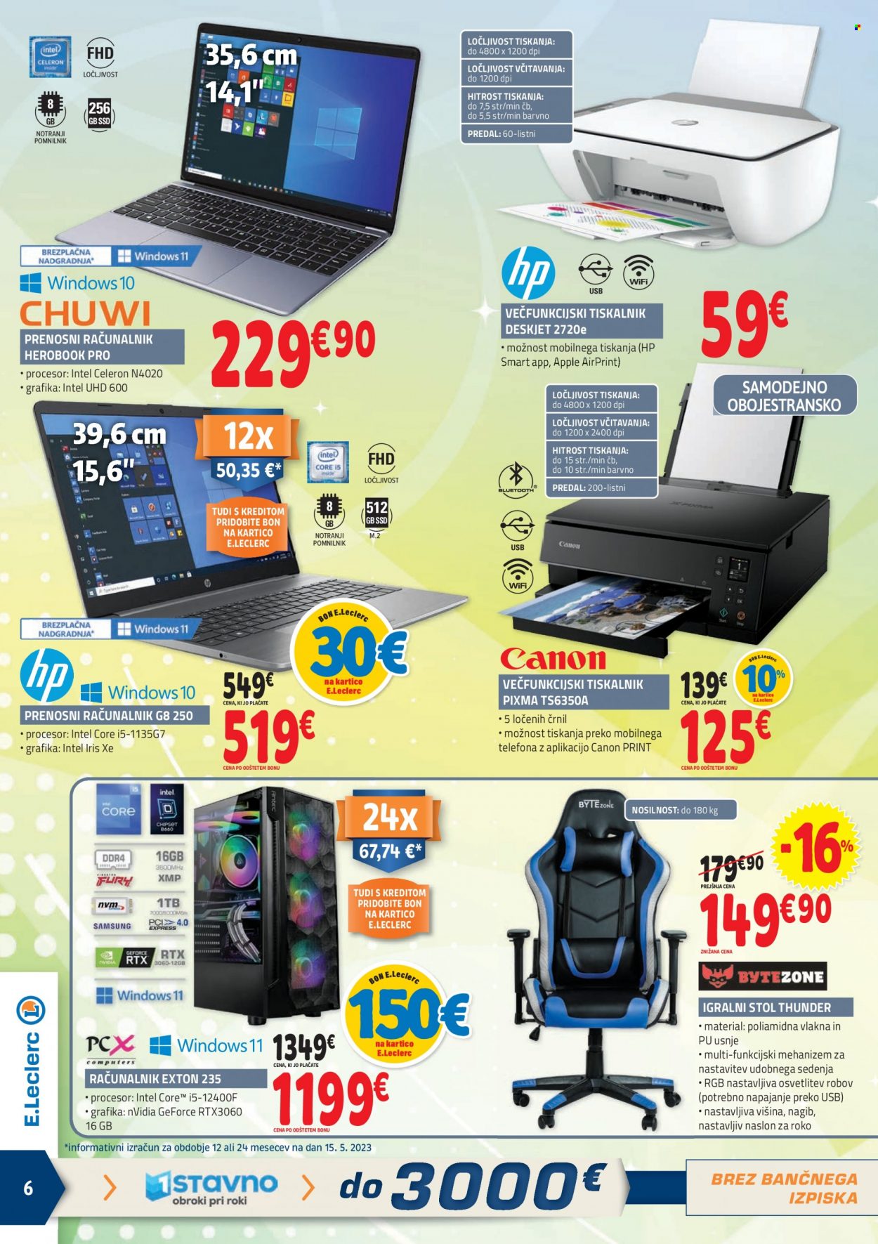 E.Leclerc katalog - 24.5.2023 - 3.6.2023. Stran 6