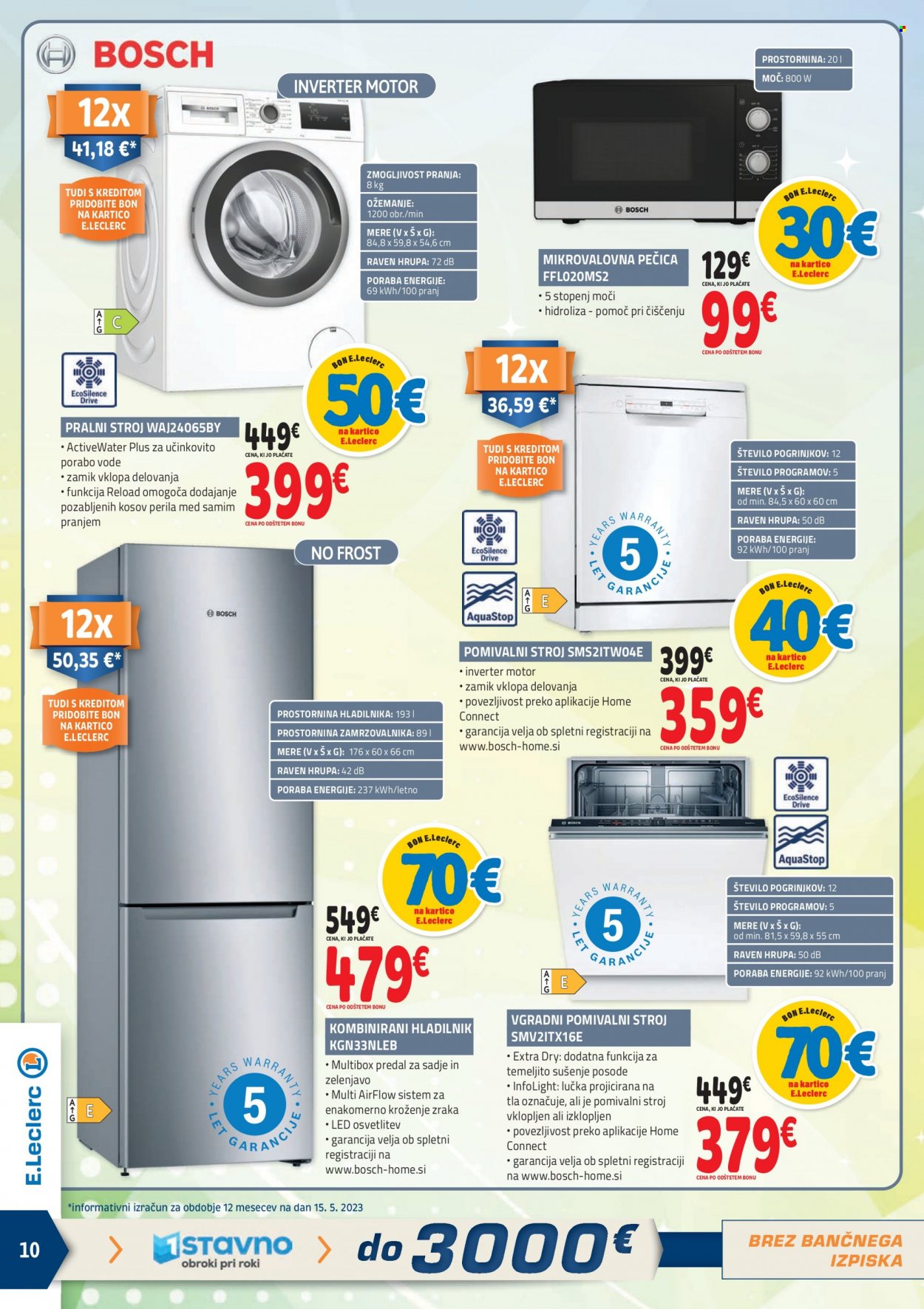 E.Leclerc katalog - 24.5.2023 - 3.6.2023. Stran 10