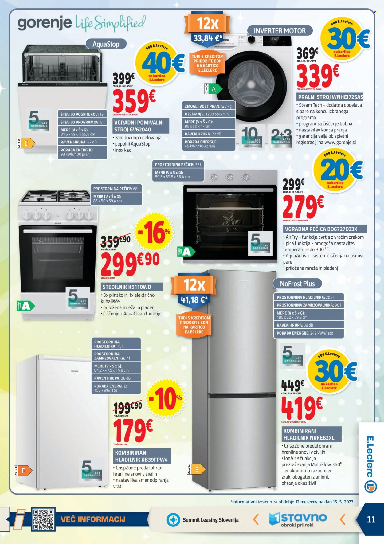 E.Leclerc katalog - 24.5.2023 - 3.6.2023. Stran 11