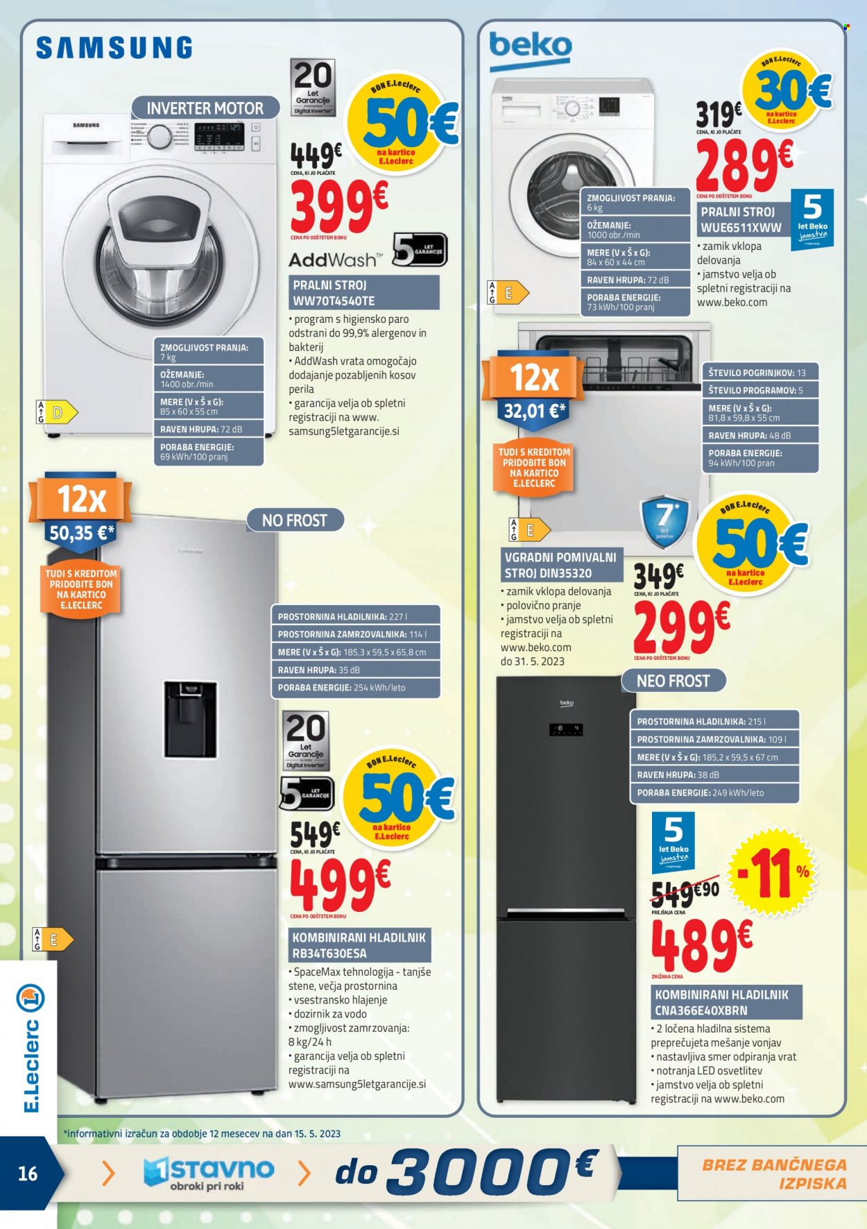 E.Leclerc katalog - 24.5.2023 - 3.6.2023. Stran 16