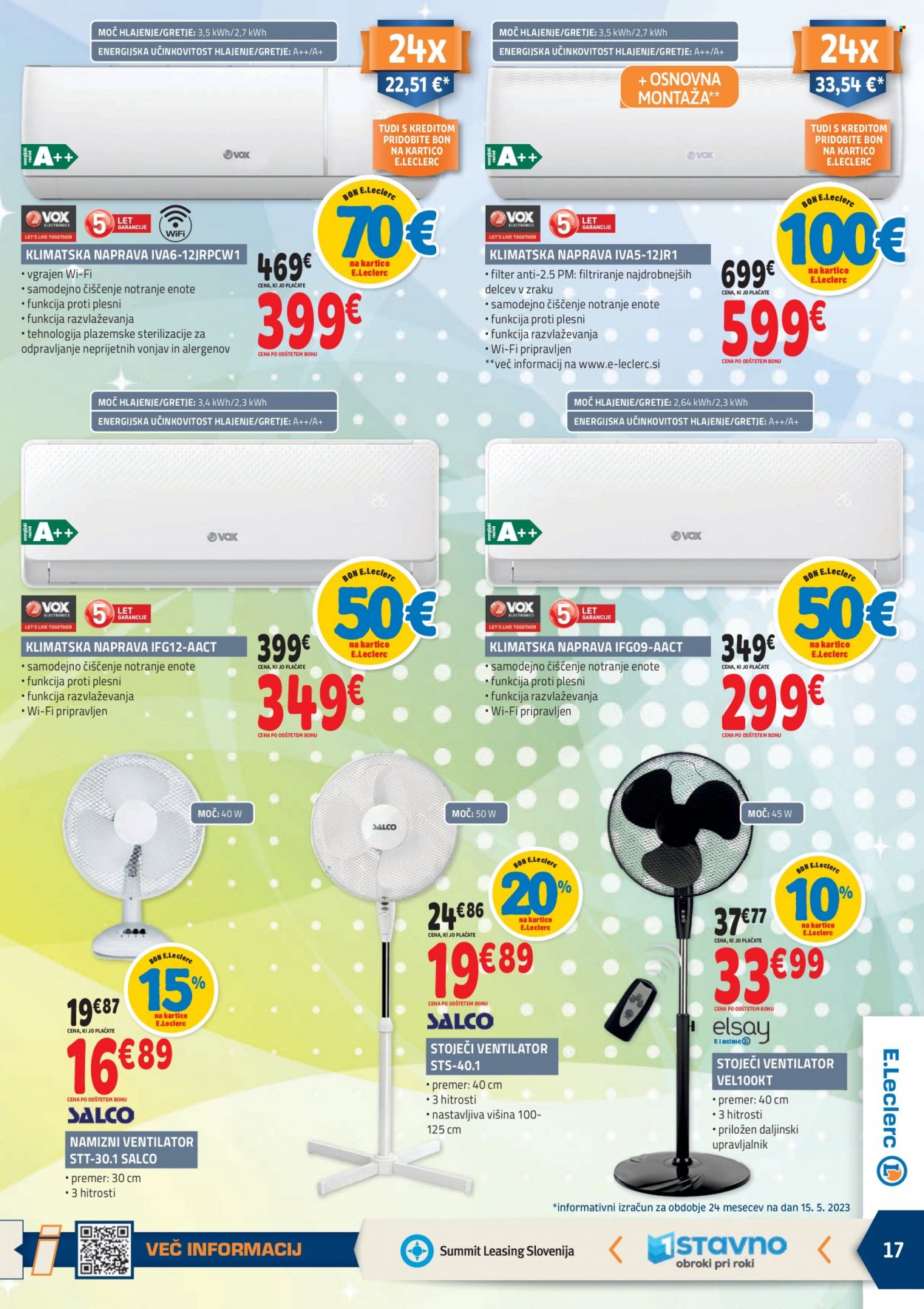 E.Leclerc katalog - 24.5.2023 - 3.6.2023. Stran 17