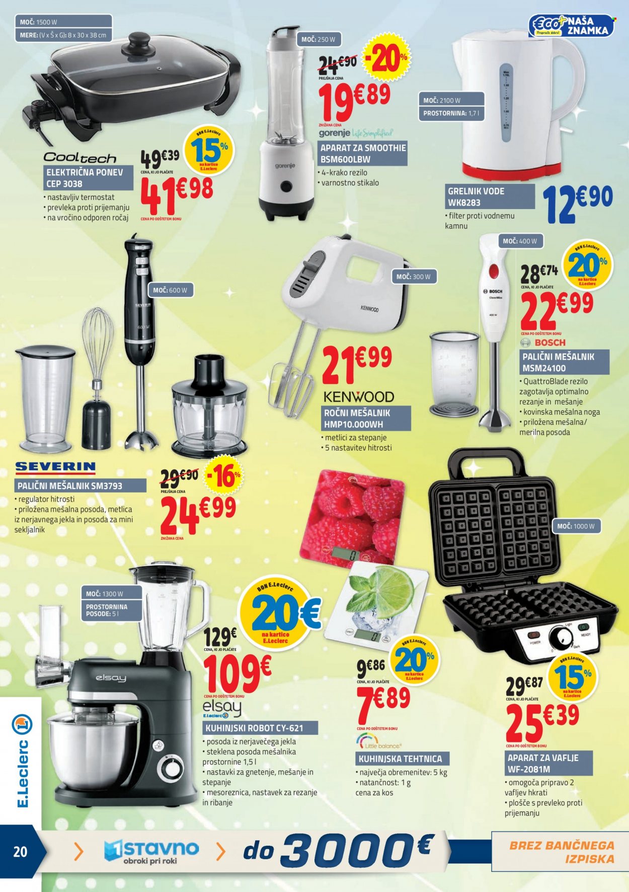 E.Leclerc katalog - 24.5.2023 - 3.6.2023. Stran 20