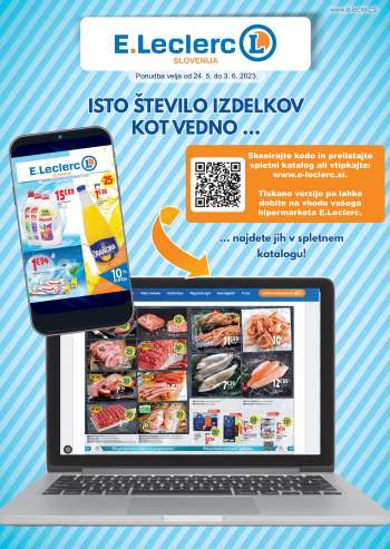 E.Leclerc katalog - 24.5.2023 - 3.6.2023.
