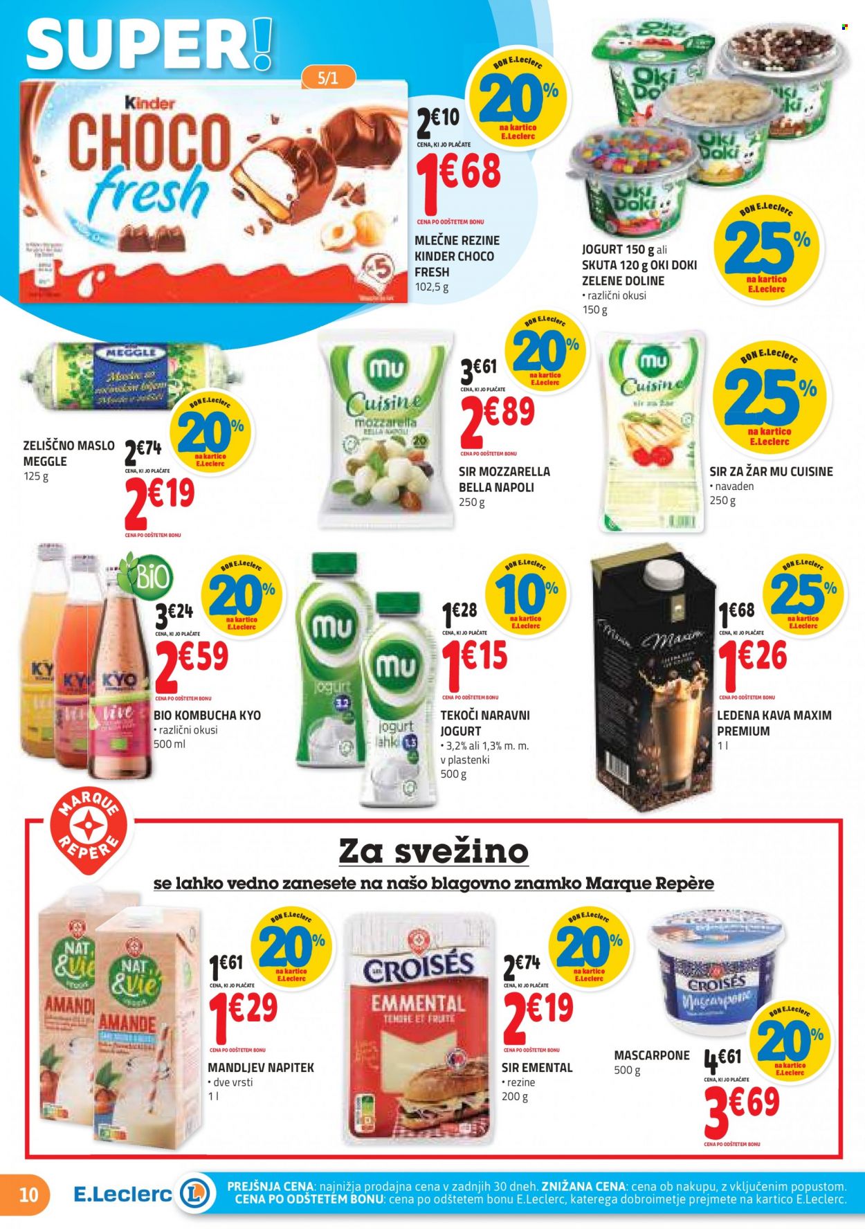 E.Leclerc katalog - 24.5.2023 - 3.6.2023. Stran 10