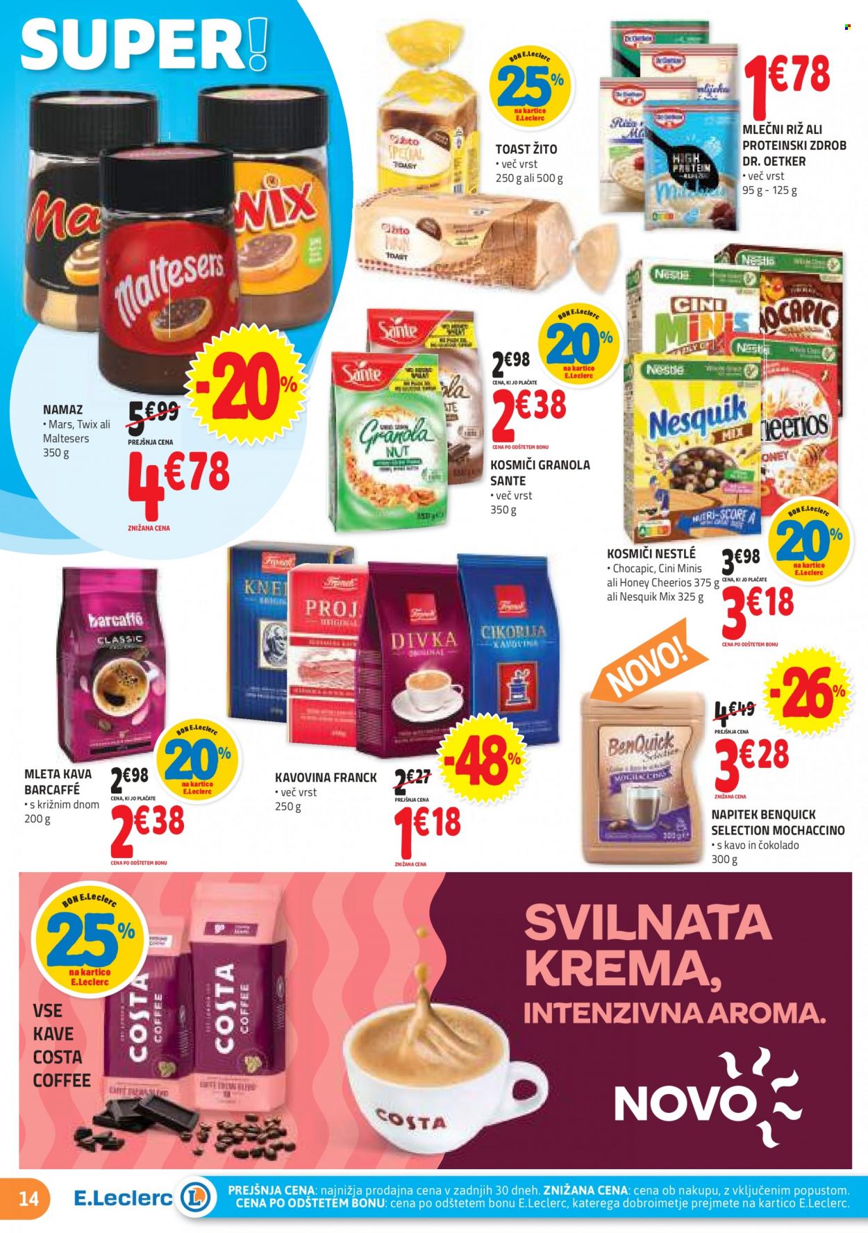 E.Leclerc katalog - 24.5.2023 - 3.6.2023. Stran 14