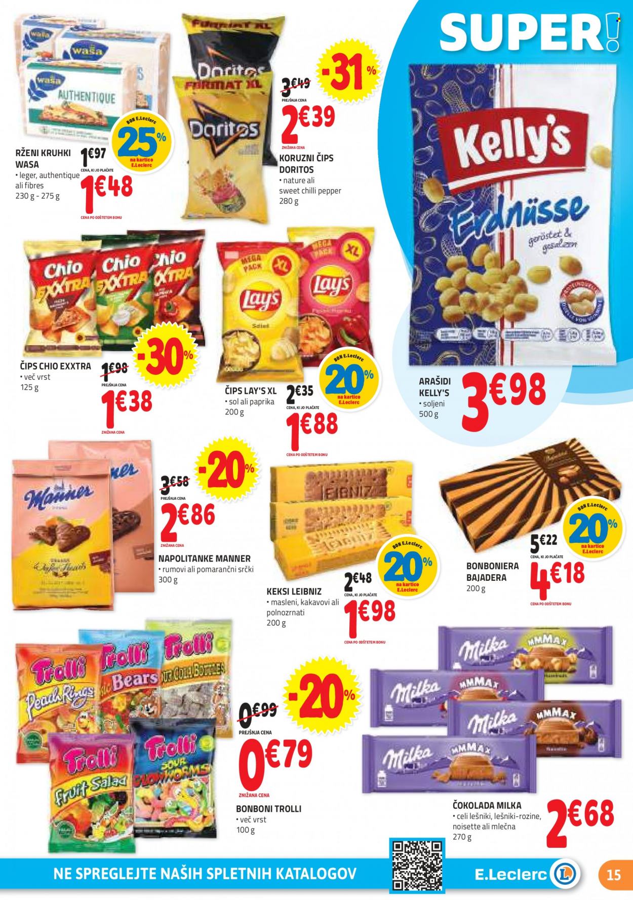 E.Leclerc katalog - 24.5.2023 - 3.6.2023. Stran 15