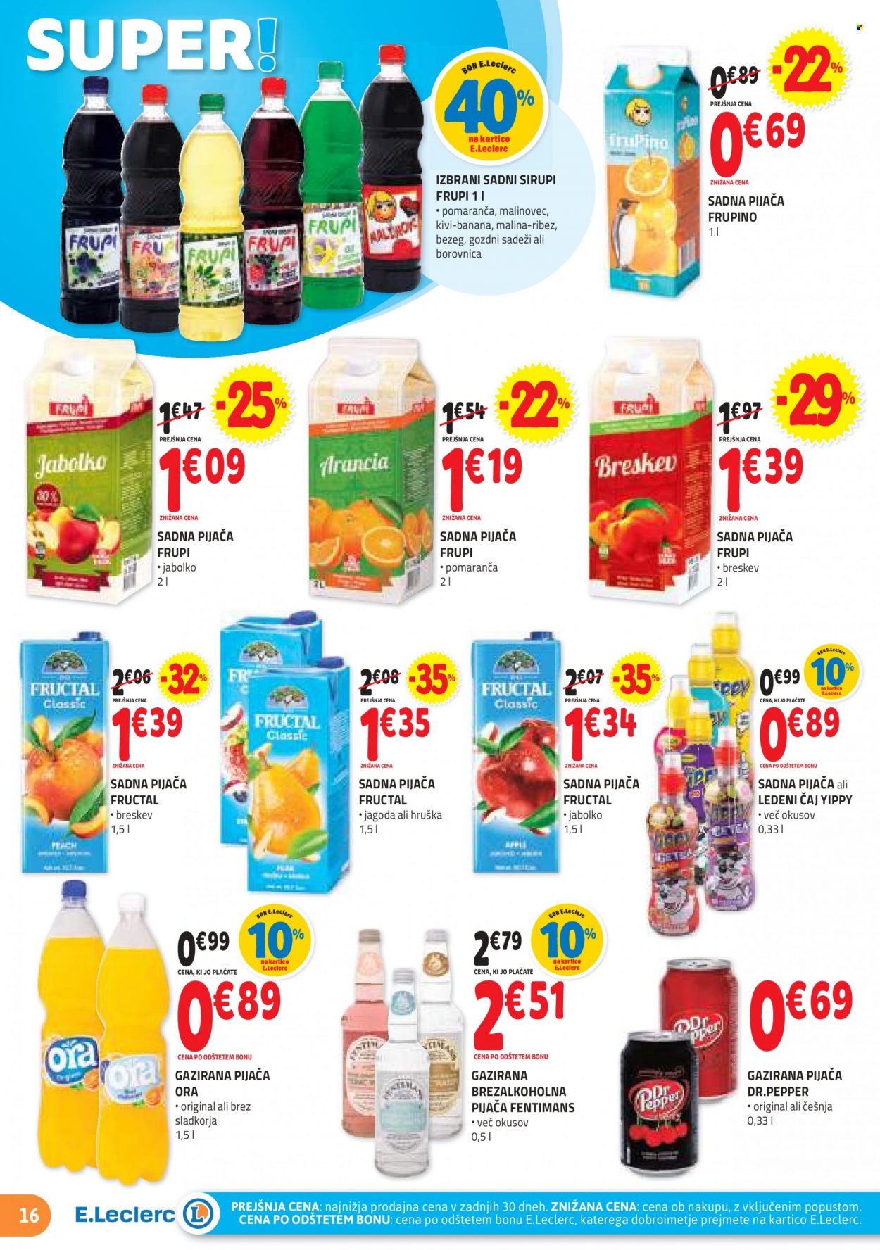 E.Leclerc katalog - 24.5.2023 - 3.6.2023. Stran 16