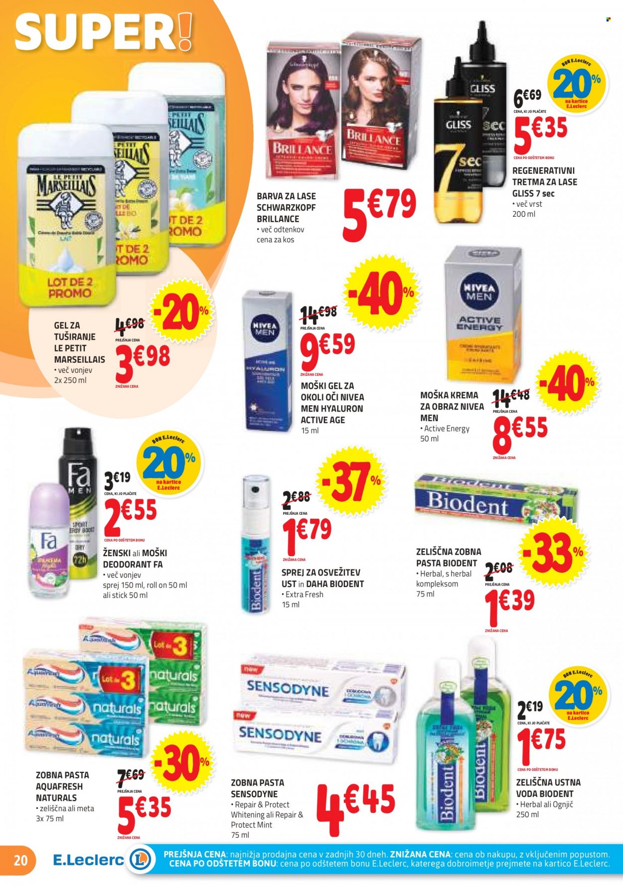 E.Leclerc katalog - 24.5.2023 - 3.6.2023. Stran 20