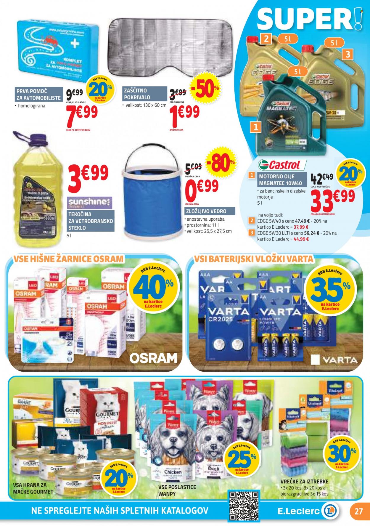 E.Leclerc katalog - 24.5.2023 - 3.6.2023. Stran 27