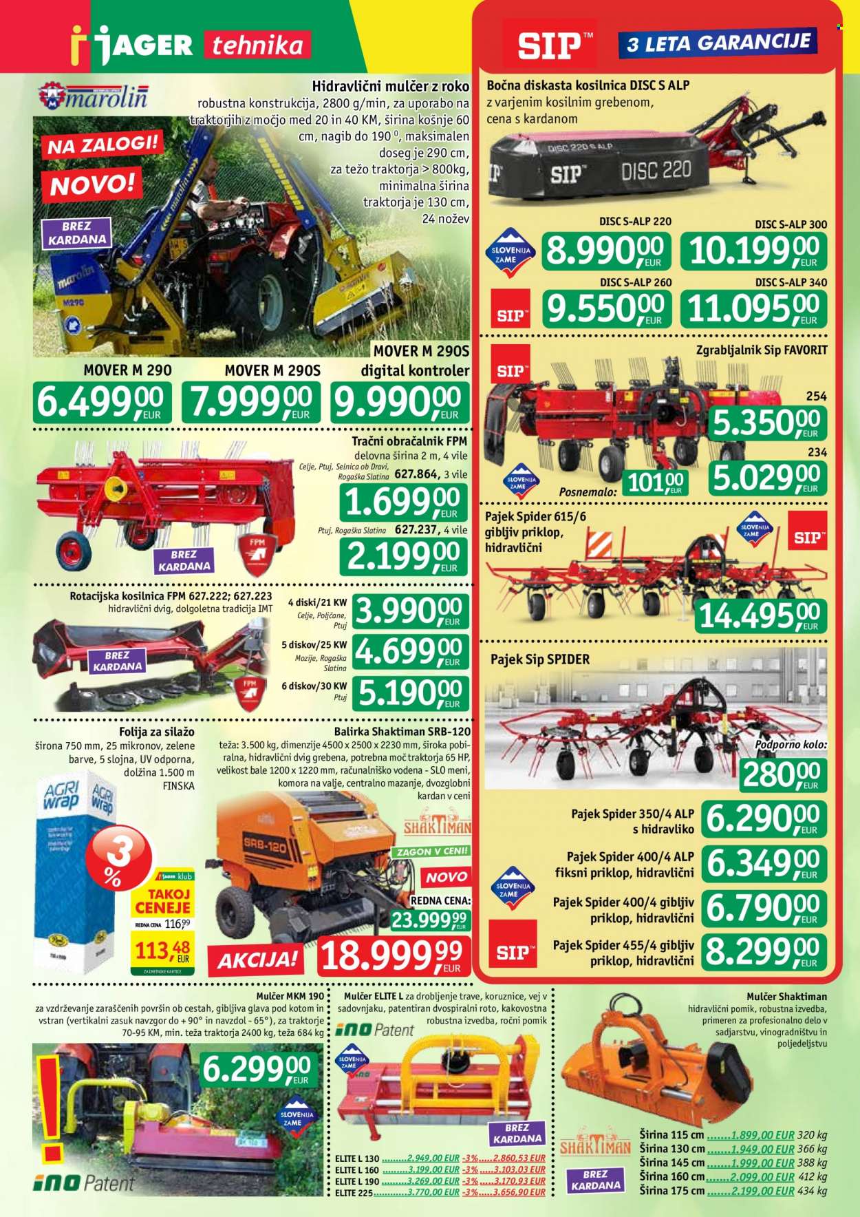 JAGER katalog. Stran 1