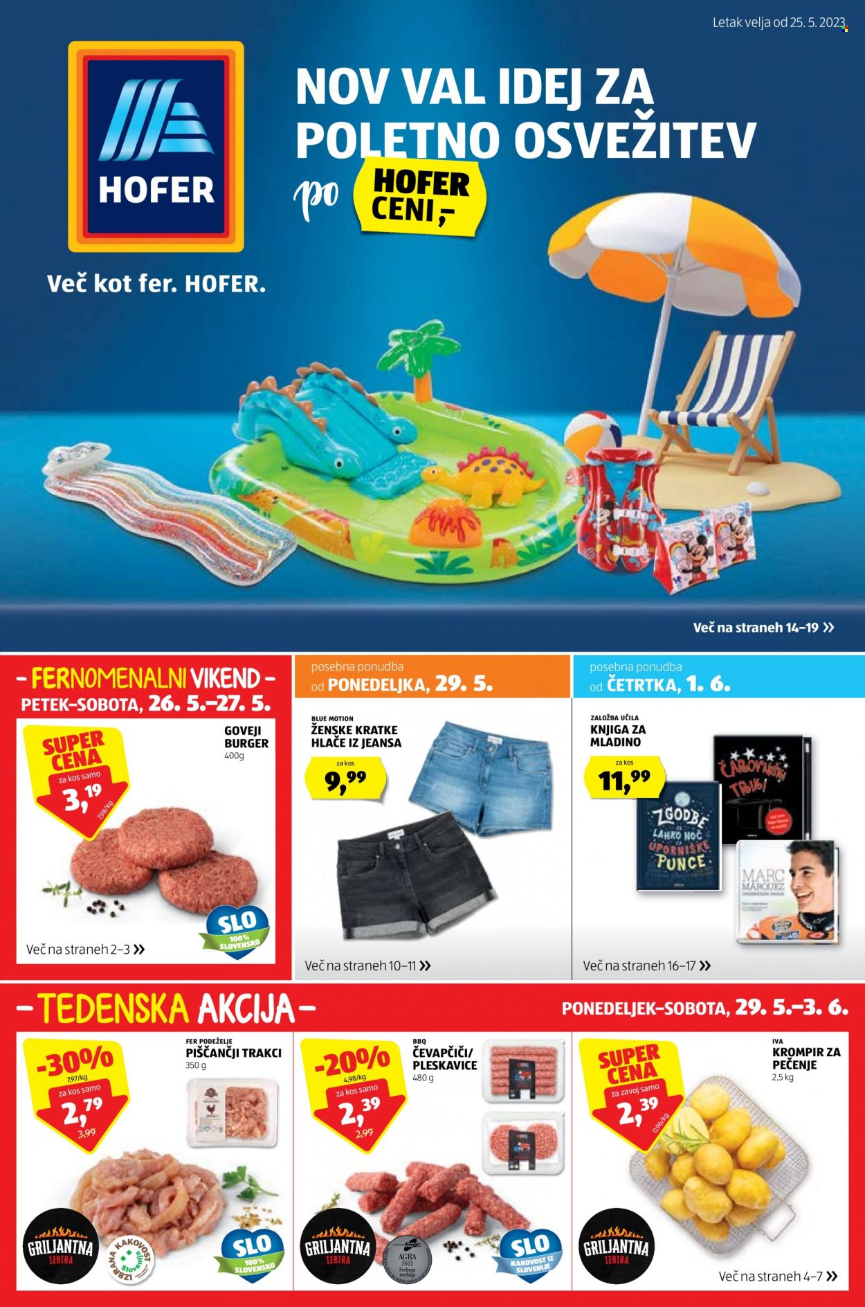 Hofer katalog - 25.5.2023 - 3.6.2023. Stran 1