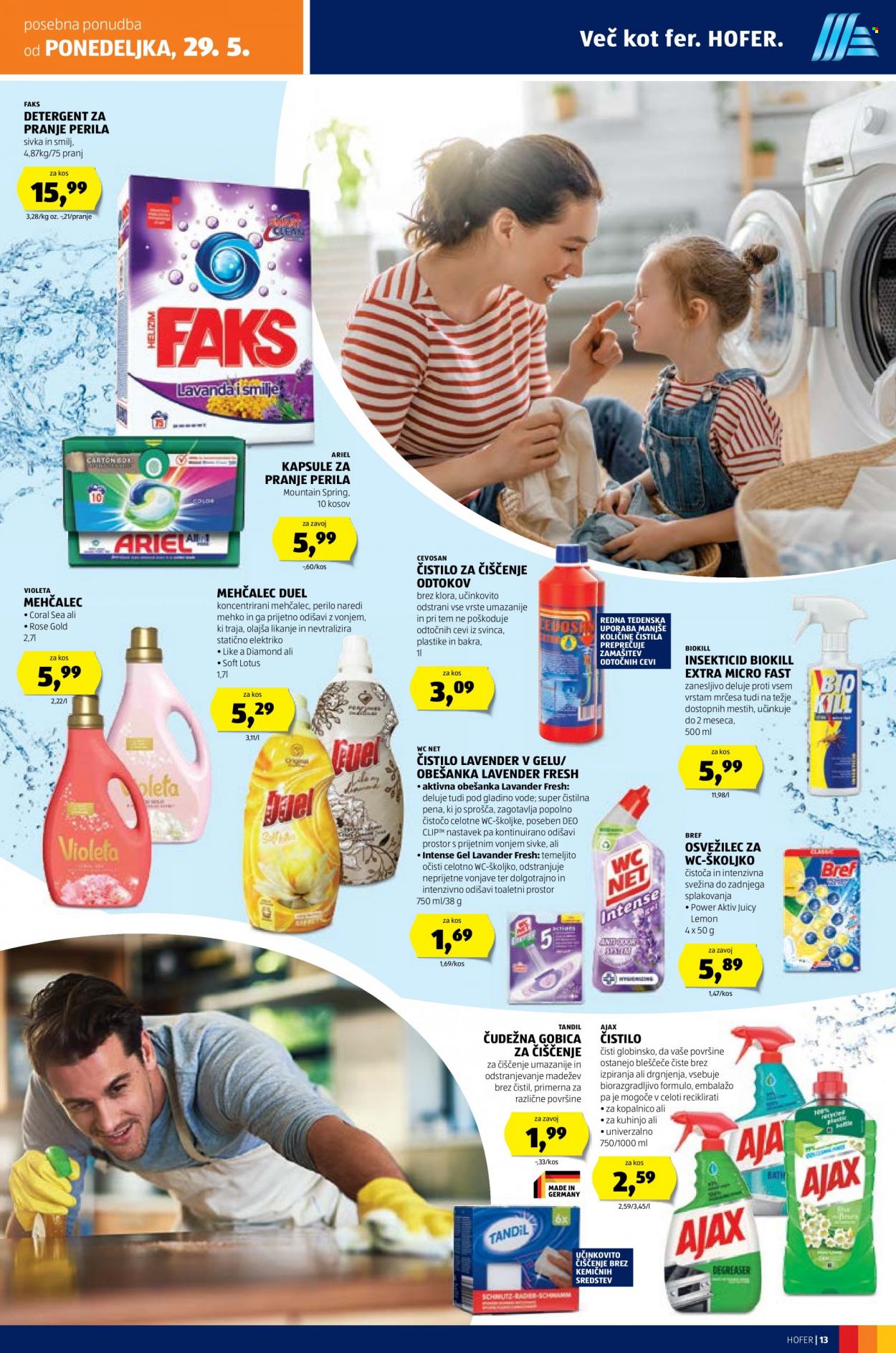 Hofer katalog - 25.5.2023 - 3.6.2023. Stran 13