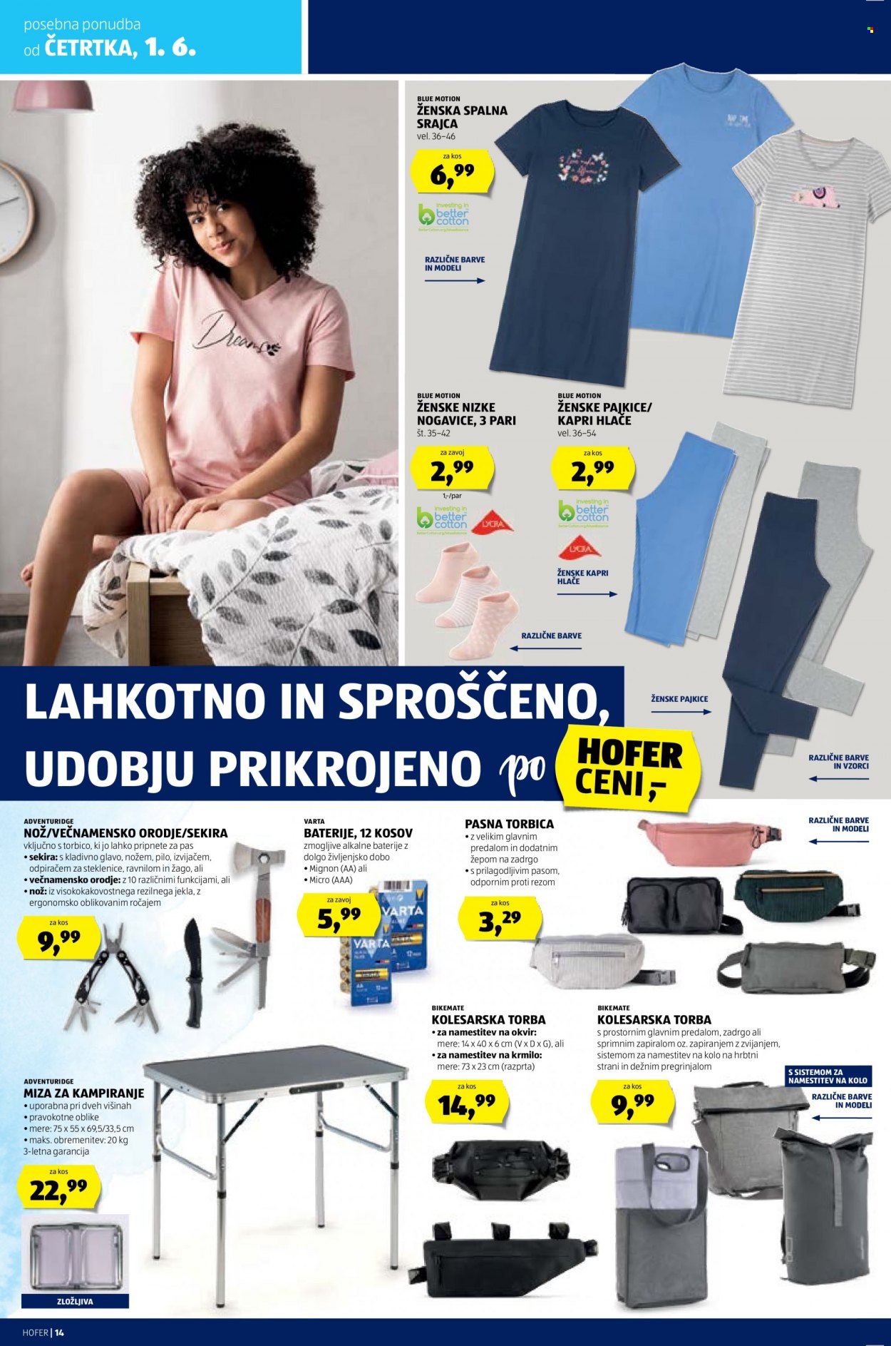 Hofer katalog - 25.5.2023 - 3.6.2023. Stran 14