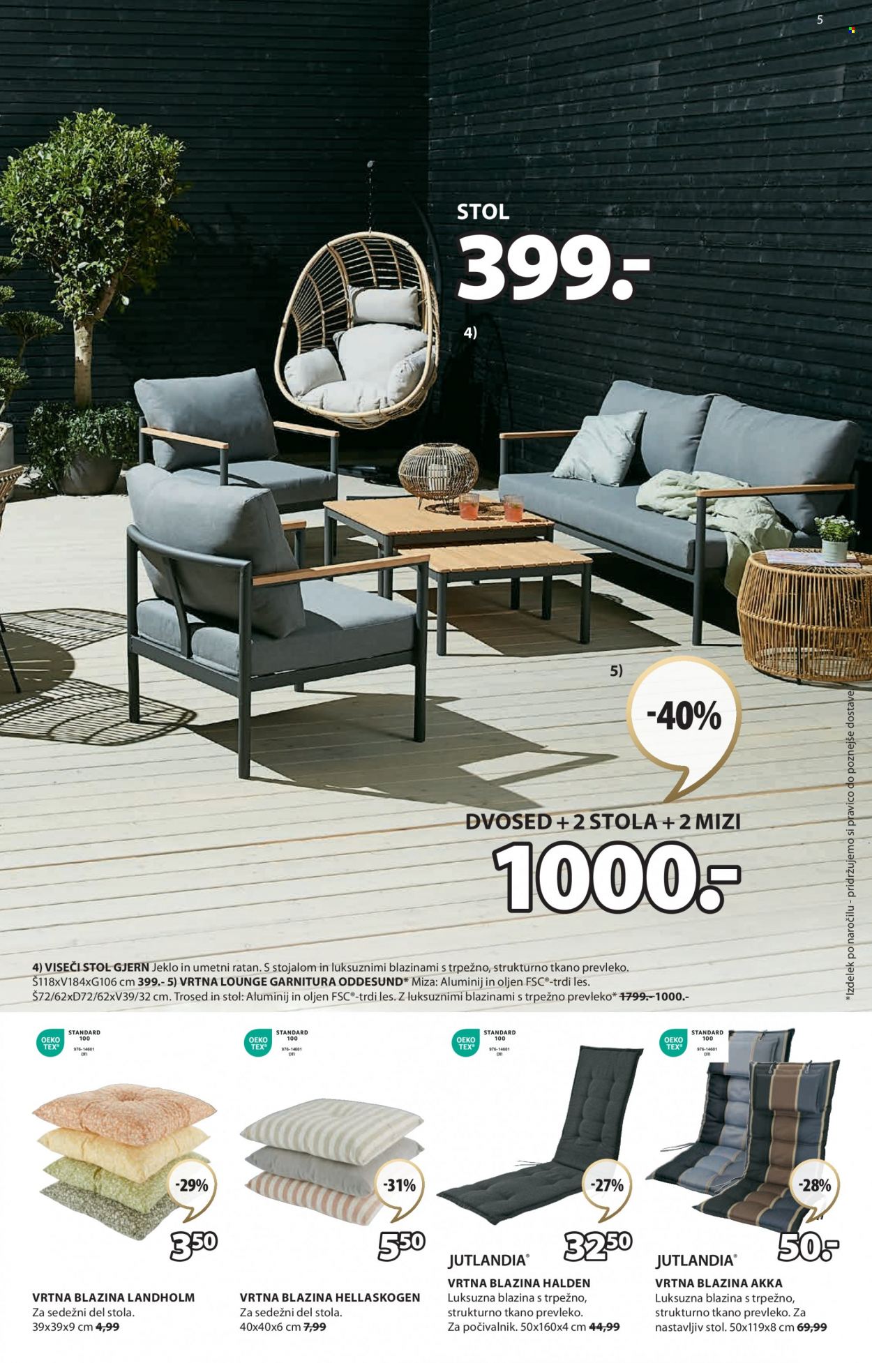 JYSK katalog - 25.5.2023 - 18.6.2023. Stran 5