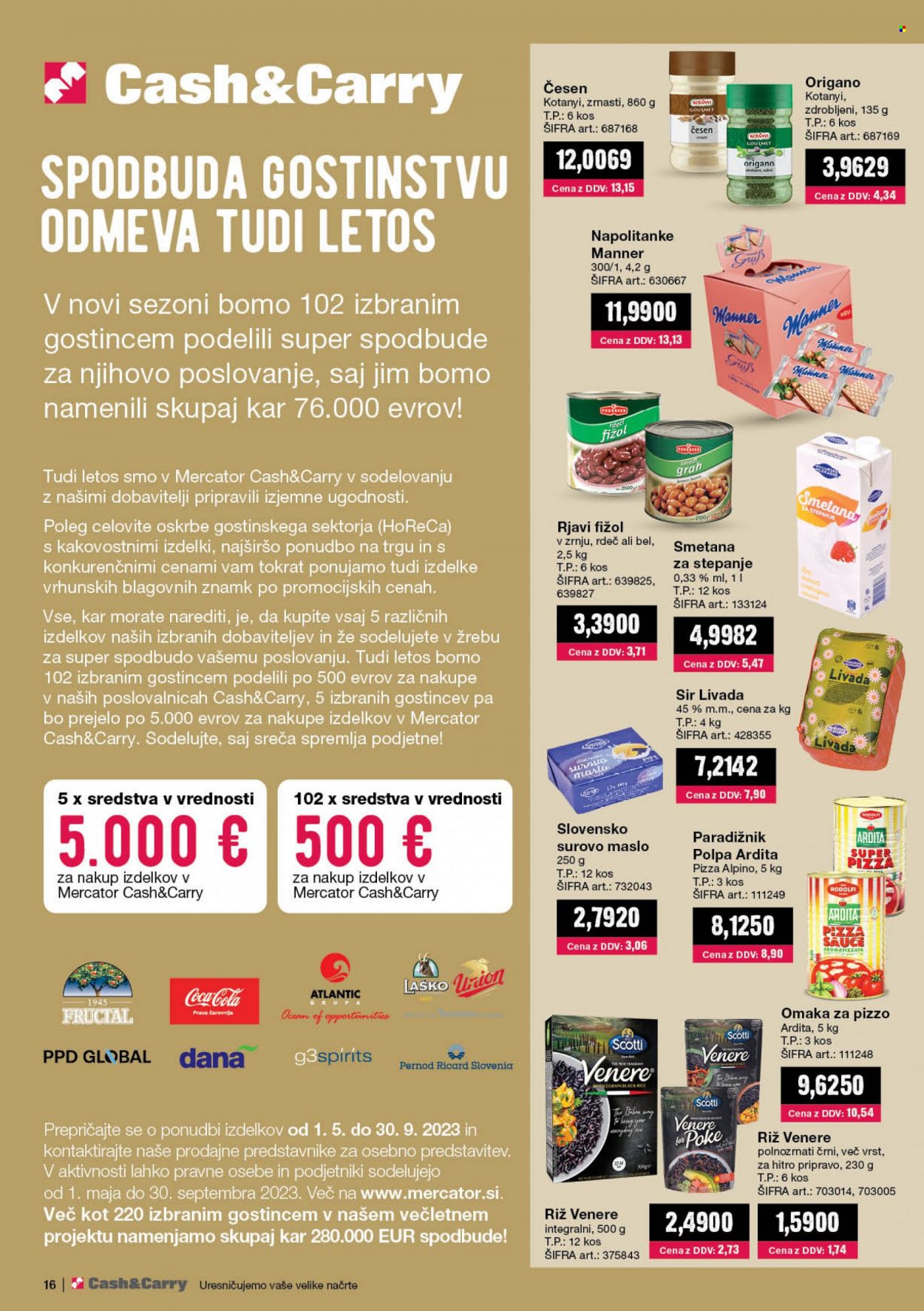 Mercator Cash & Carry katalog - 1.6.2023 - 30.6.2023. Stran 16