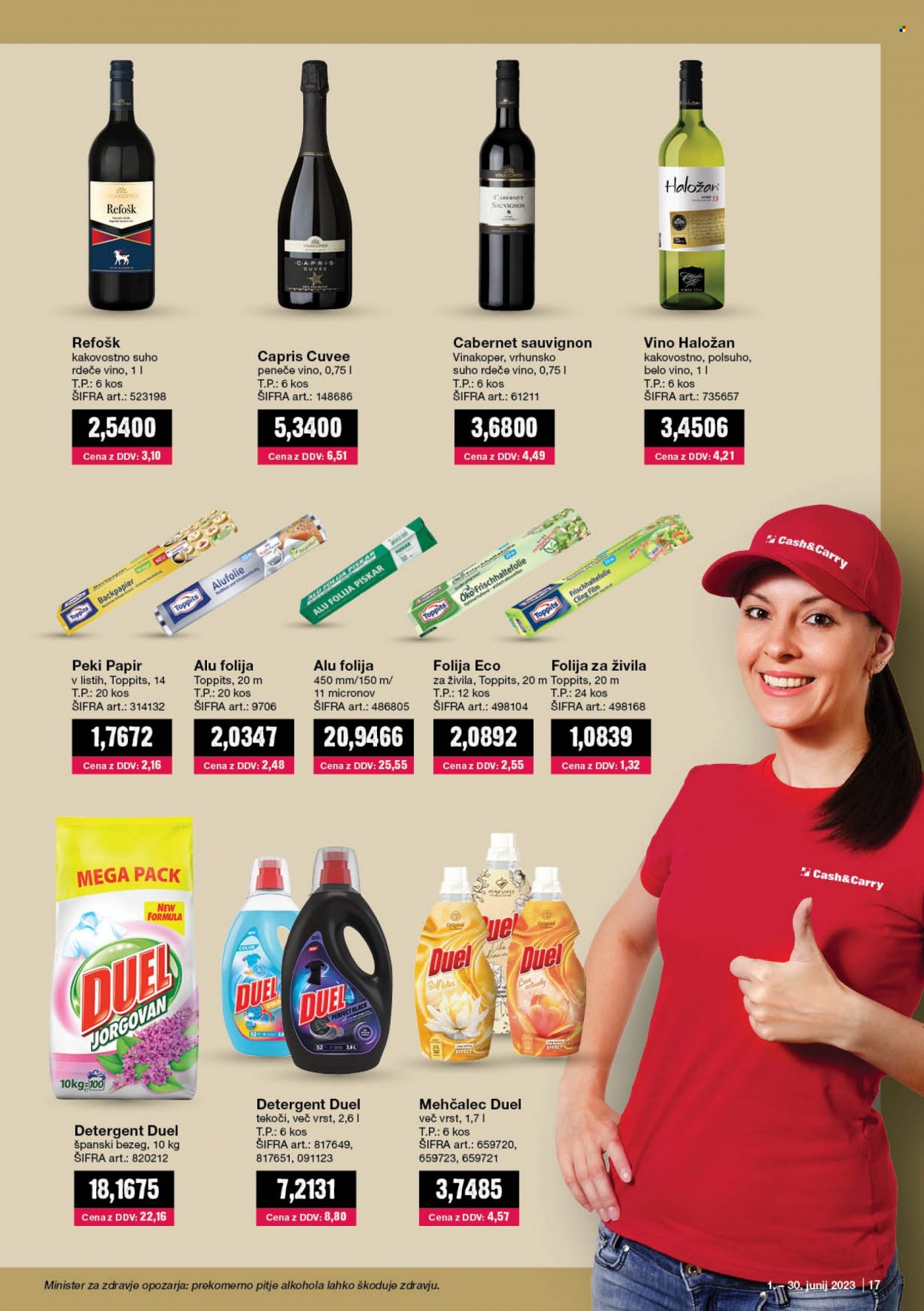 Mercator Cash & Carry katalog - 1.6.2023 - 30.6.2023. Stran 17