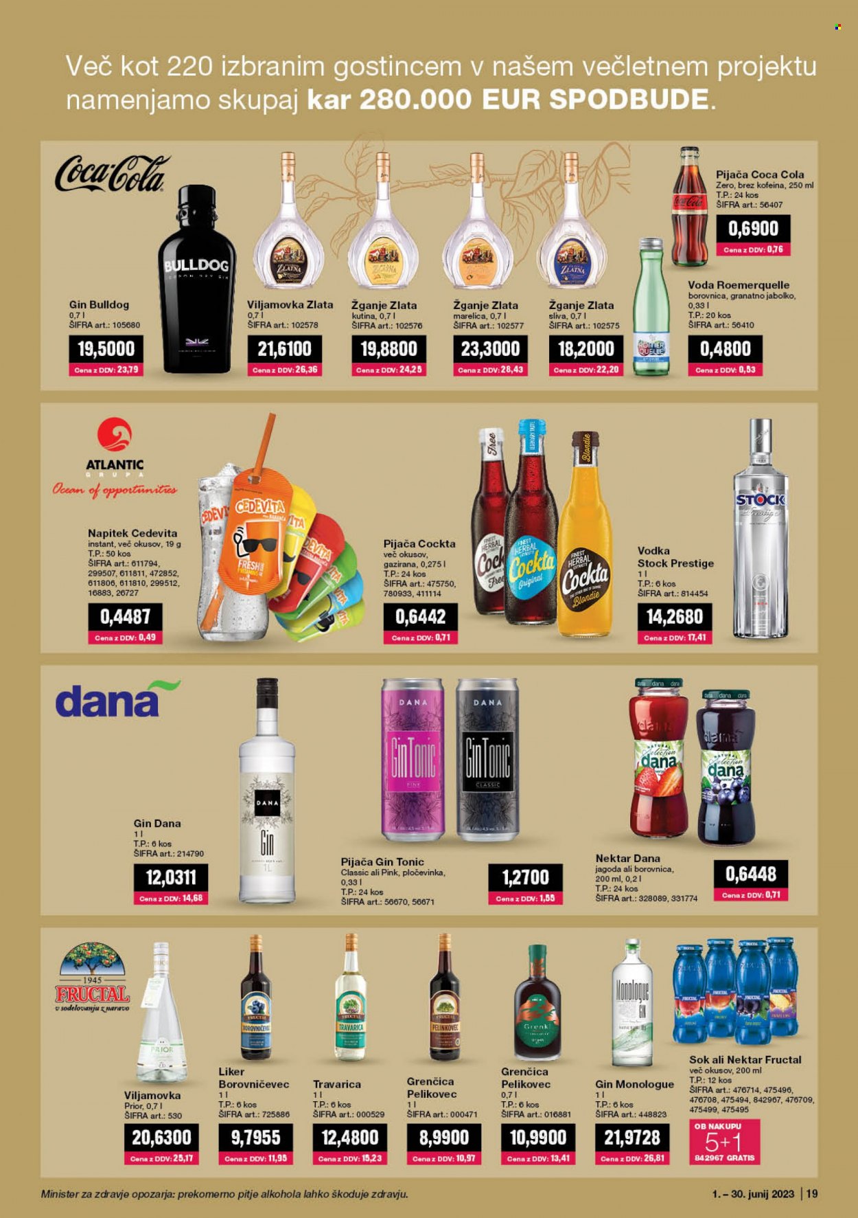Mercator Cash & Carry katalog - 1.6.2023 - 30.6.2023. Stran 19