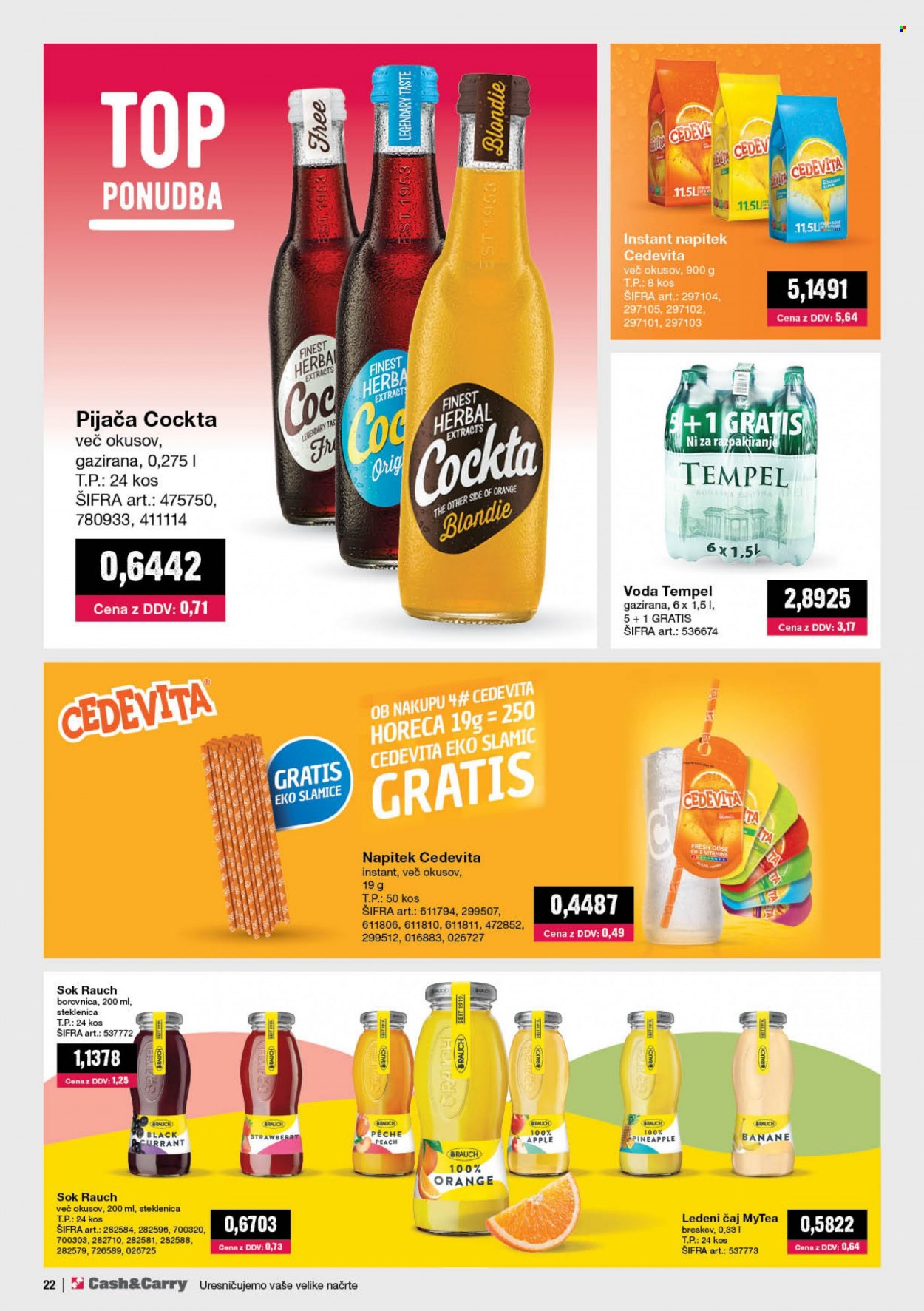 Mercator Cash & Carry katalog - 1.6.2023 - 30.6.2023. Stran 22