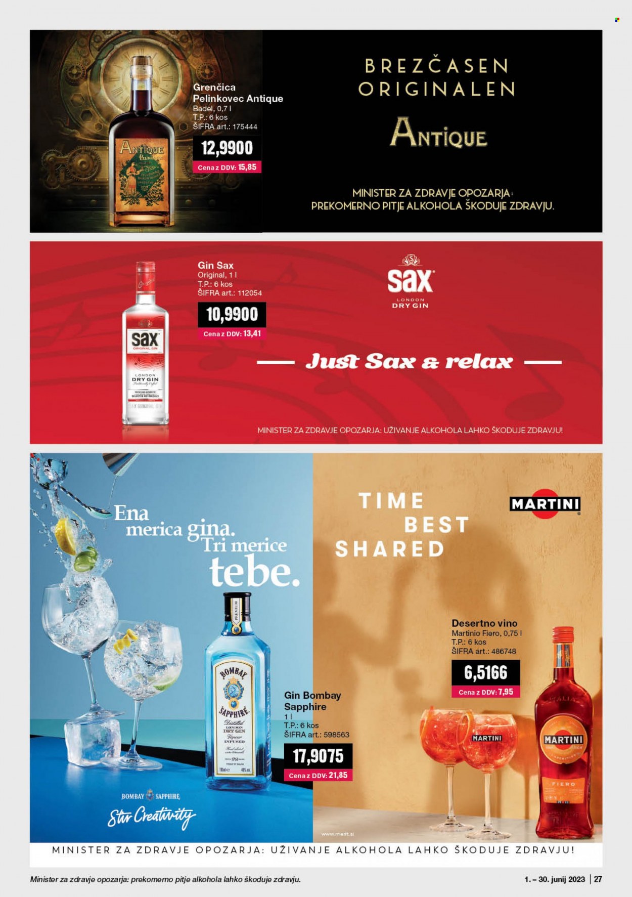 Mercator Cash & Carry katalog - 1.6.2023 - 30.6.2023. Stran 27