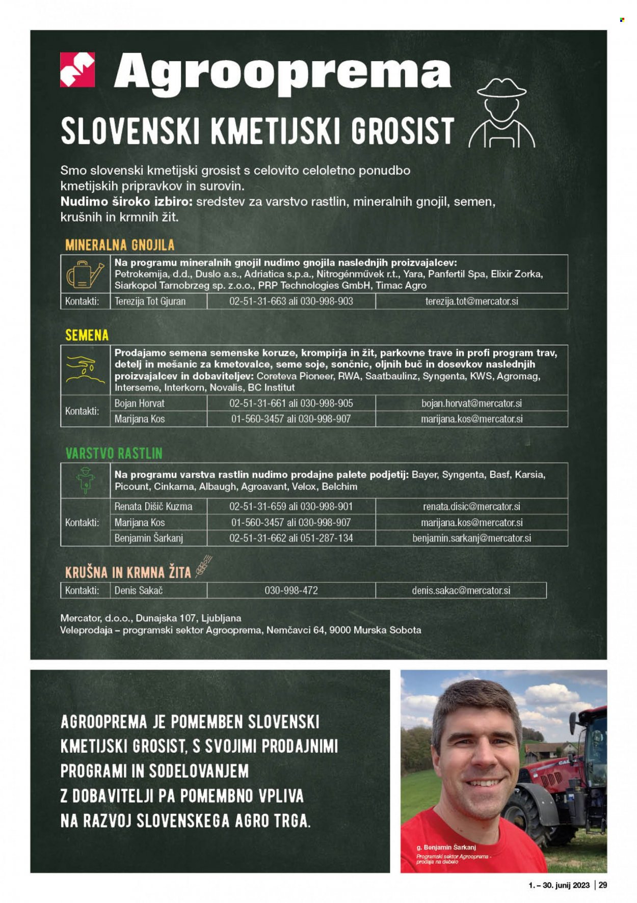 Mercator Cash & Carry katalog - 1.6.2023 - 30.6.2023. Stran 29