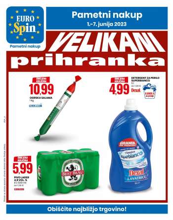 EuroSpin katalog - 1.6.2023 - 7.6.2023.