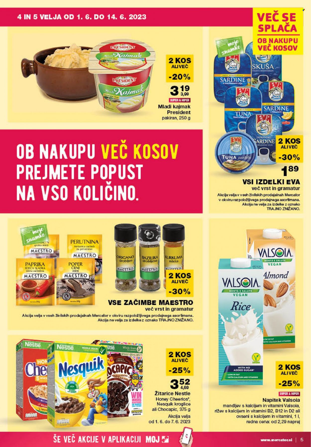 Mercator katalog - 1.6.2023 - 7.6.2023. Stran 5