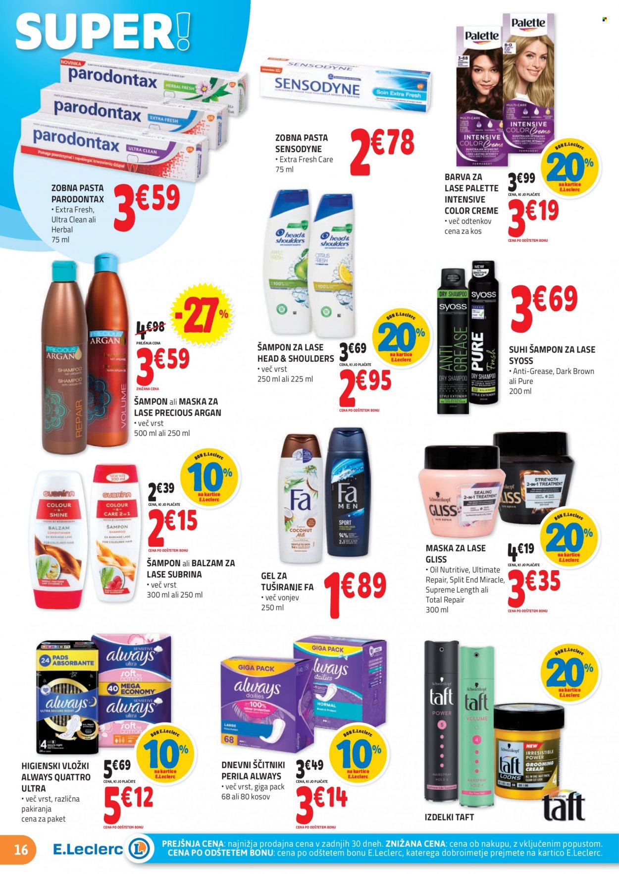 E.Leclerc katalog - 31.5.2023 - 10.6.2023. Stran 16