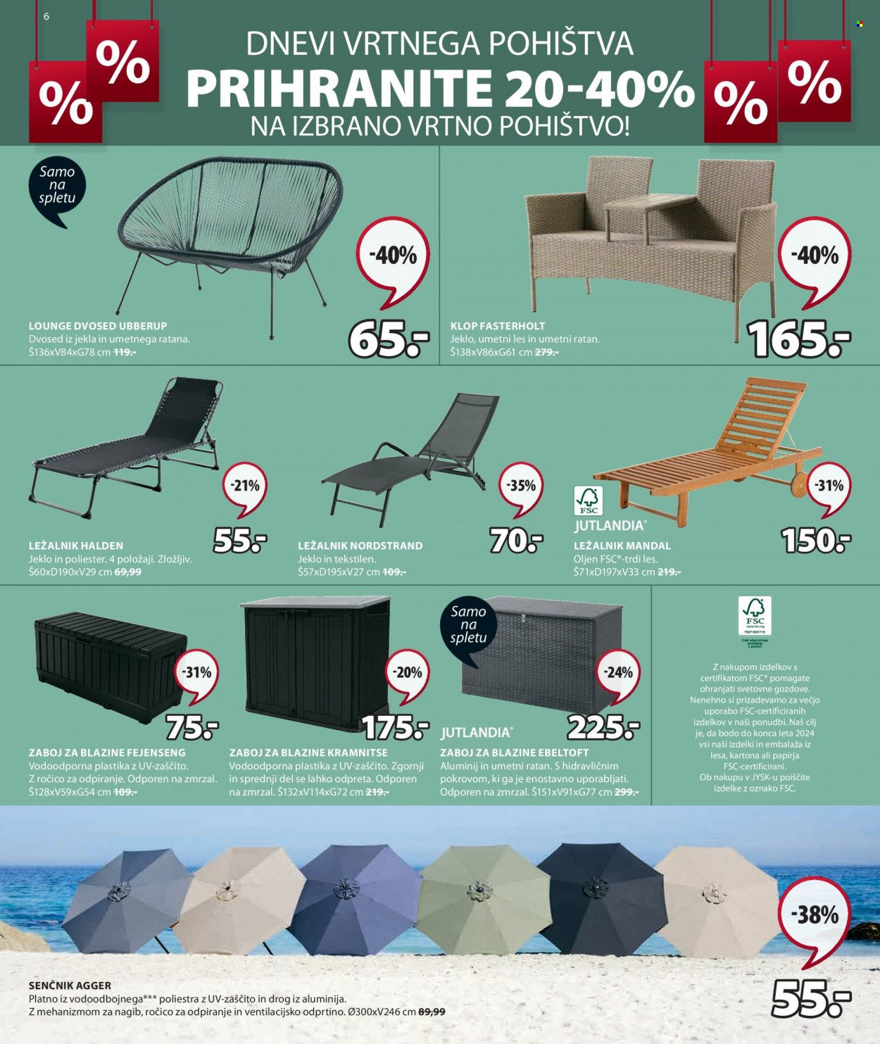 JYSK katalog - 1.6.2023 - 18.6.2023. Stran 6