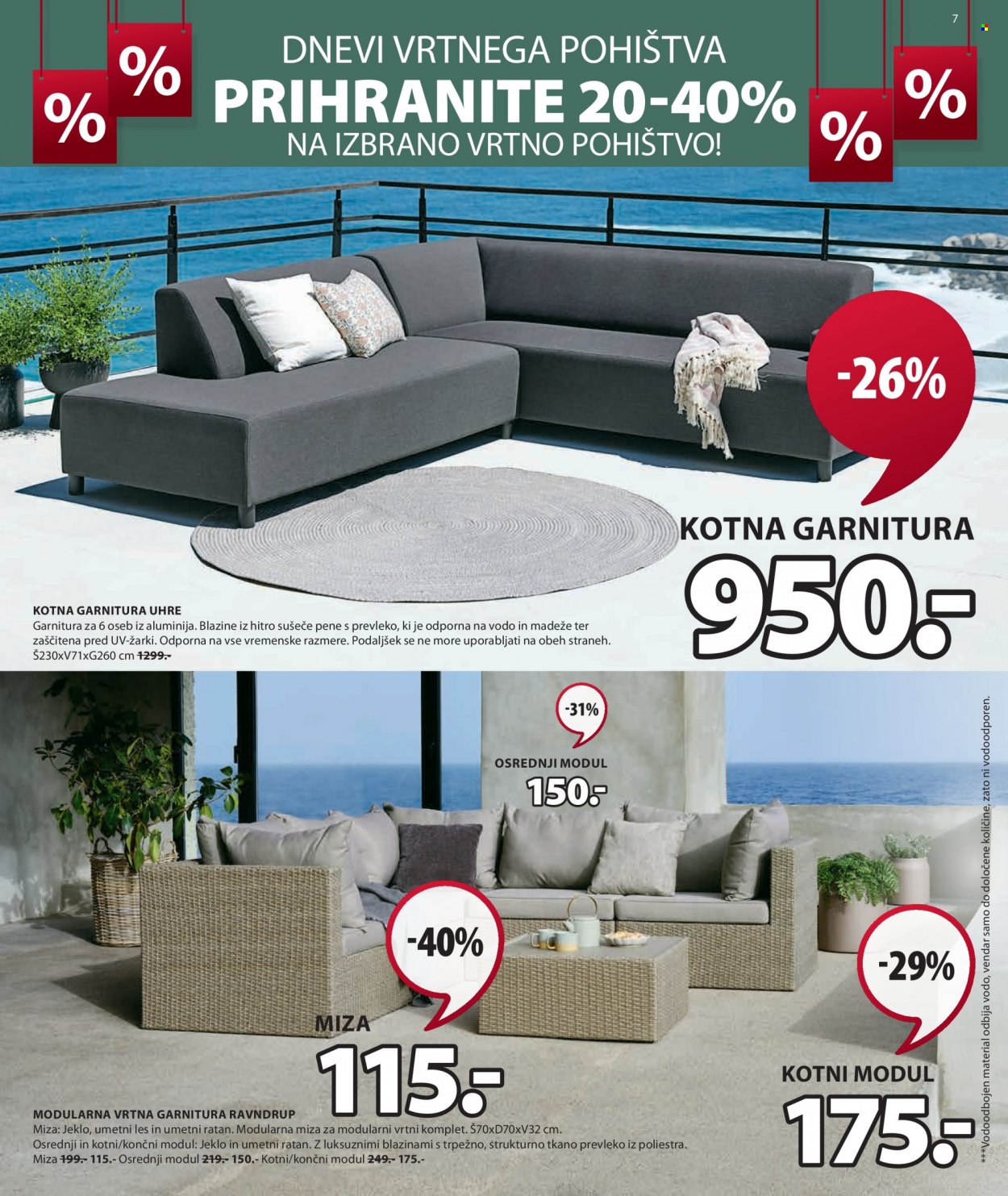 JYSK katalog - 1.6.2023 - 18.6.2023. Stran 7
