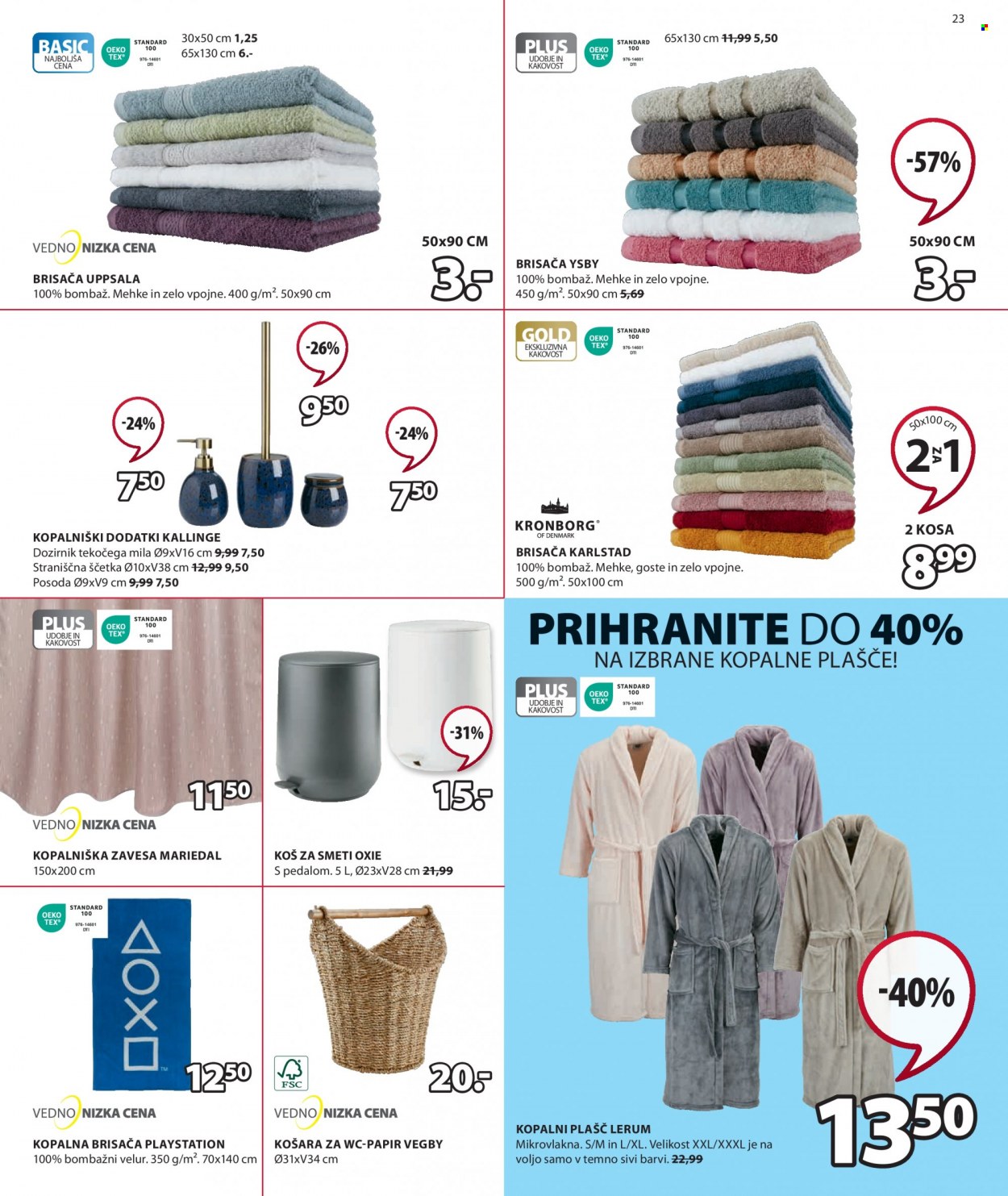 JYSK katalog - 1.6.2023 - 18.6.2023. Stran 23