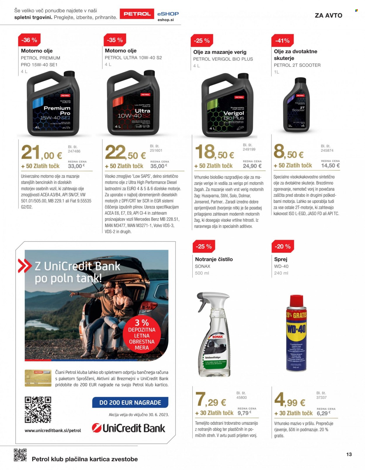 Petrol katalog - 1.6.2023 - 30.6.2023. Stran 13