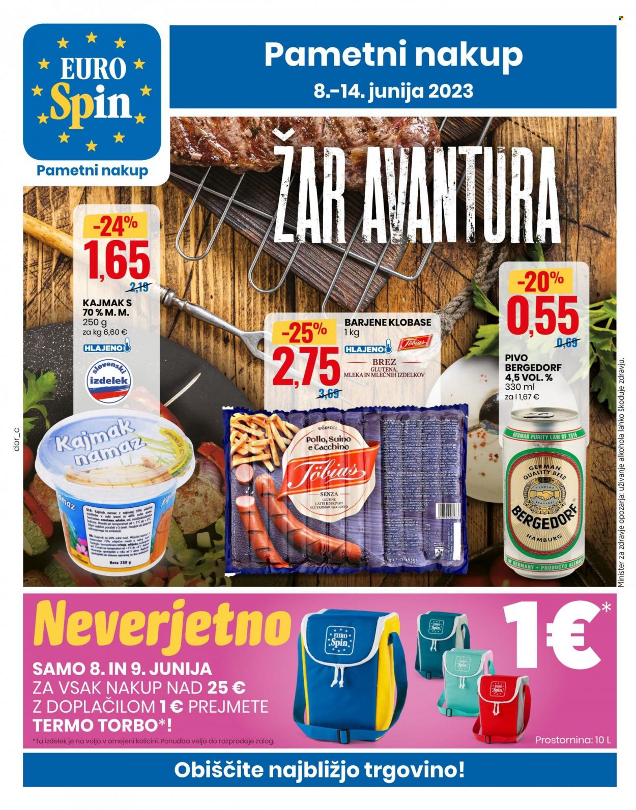 EuroSpin katalog - 8.6.2023 - 14.6.2023. Stran 1
