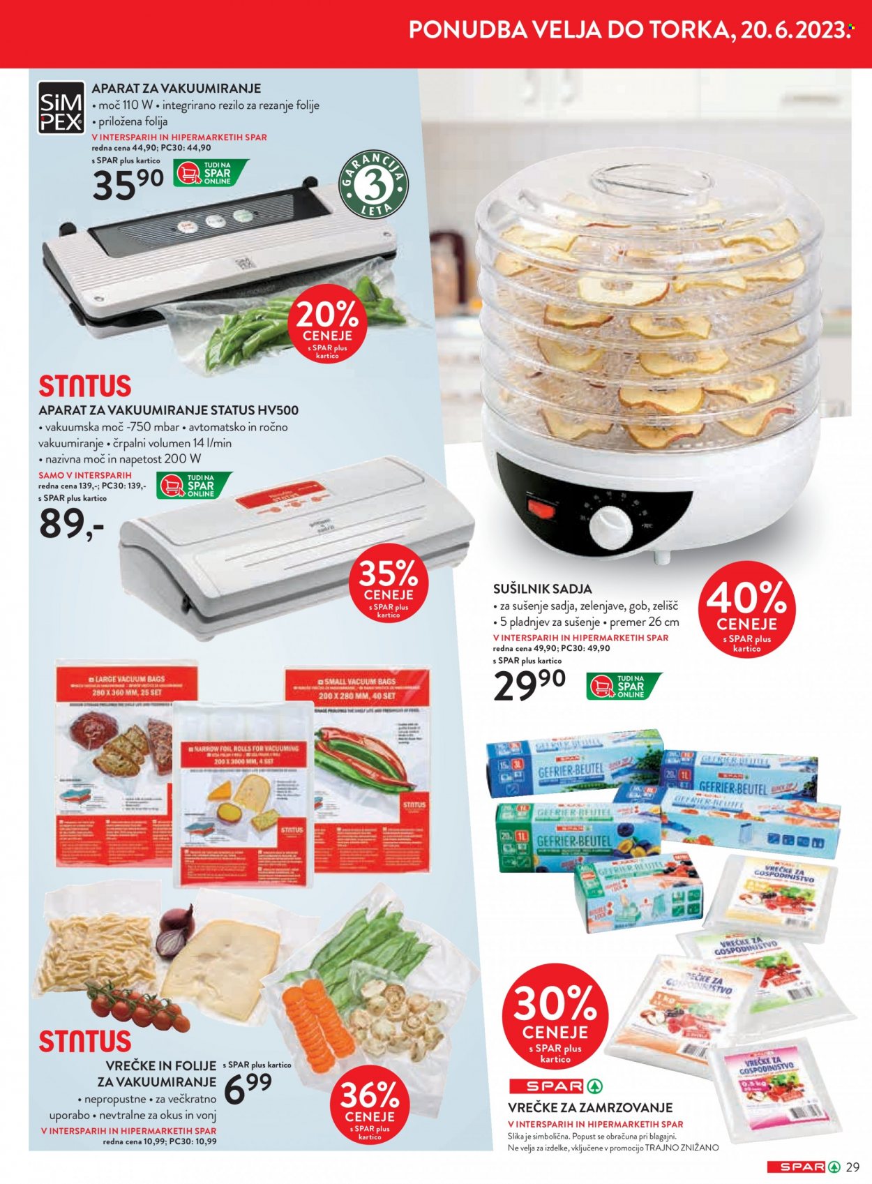 SPAR katalog - 7.6.2023 - 20.6.2023. Stran 35