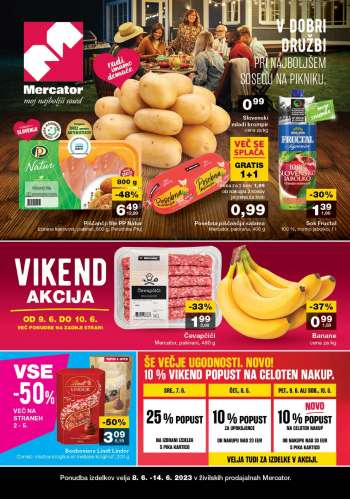 Mercator katalog - 8.6.2023 - 14.6.2023.