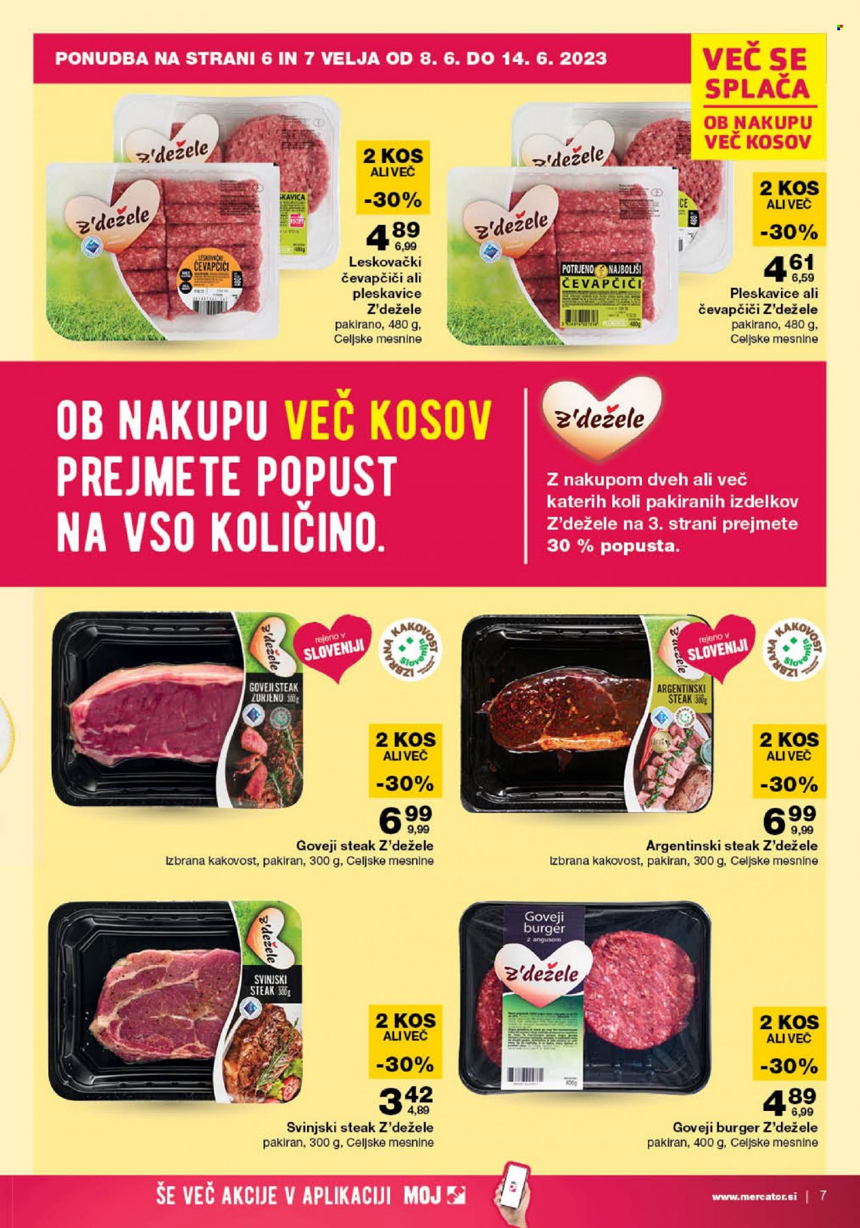 Mercator katalog - 8.6.2023 - 14.6.2023. Stran 7