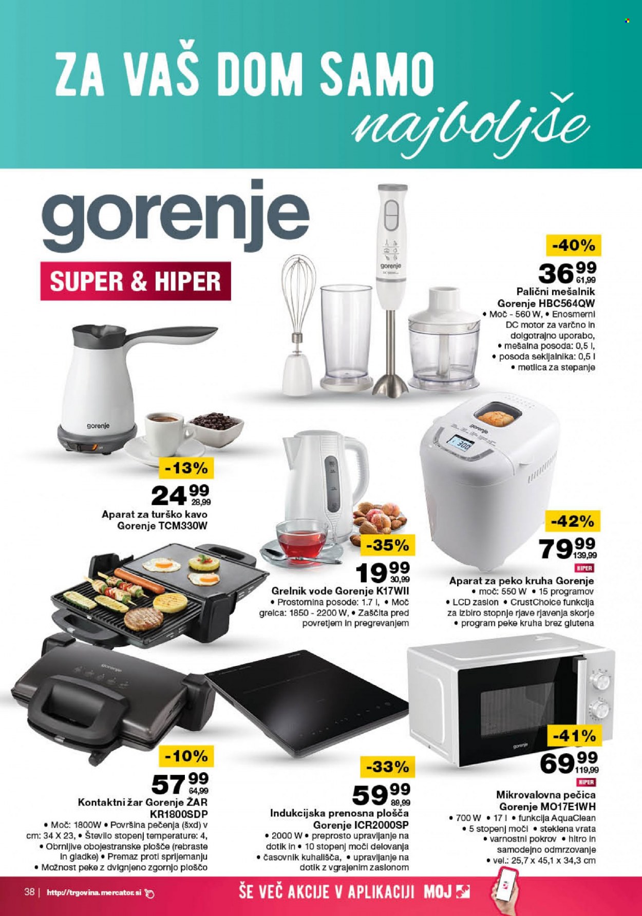 Mercator katalog - 8.6.2023 - 14.6.2023. Stran 38